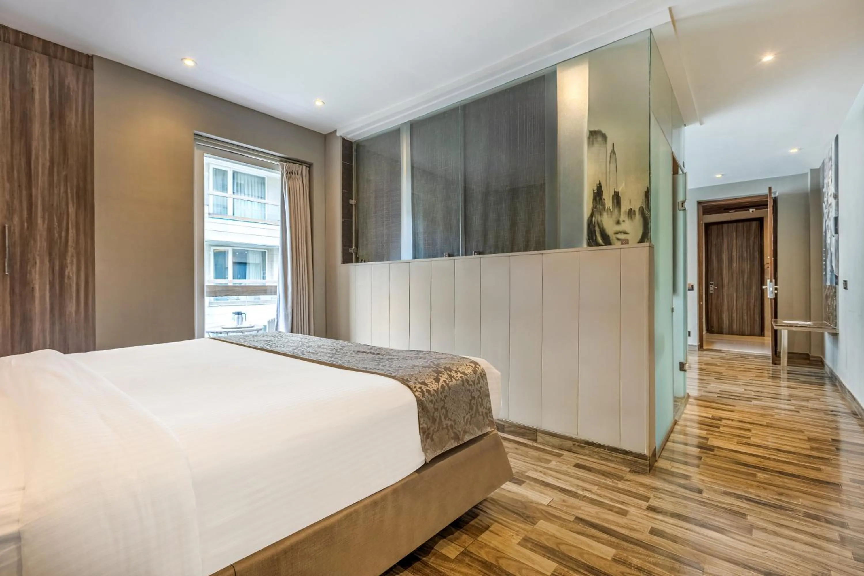 Bedroom, Bed in Sterling Palm Bliss Wellness Resort, Rishikesh