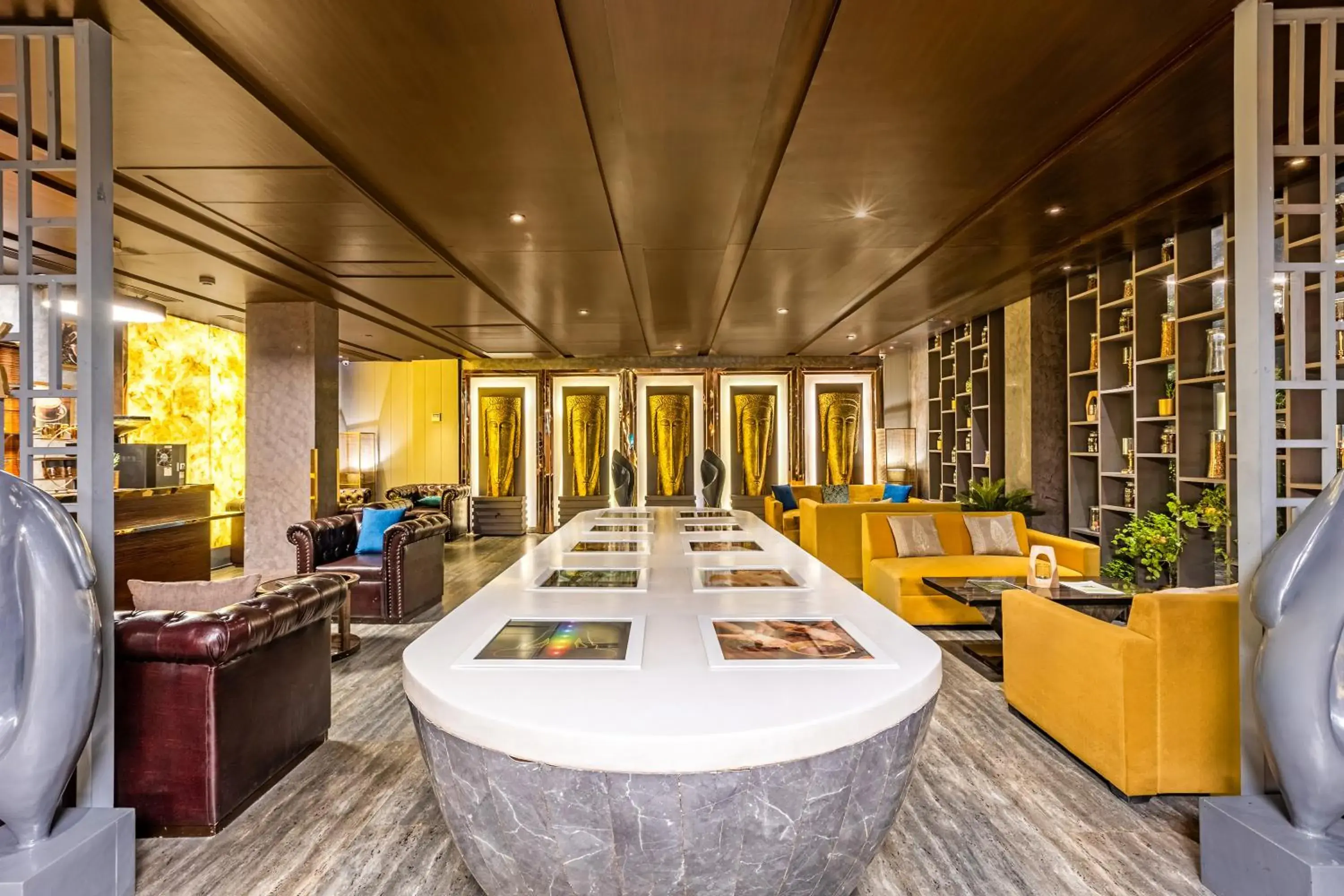 Lobby or reception in Sterling Palm Bliss Wellness Resort, Rishikesh Lobby or reception in Sterling Palm Bliss Wellness Resort, Rishikesh