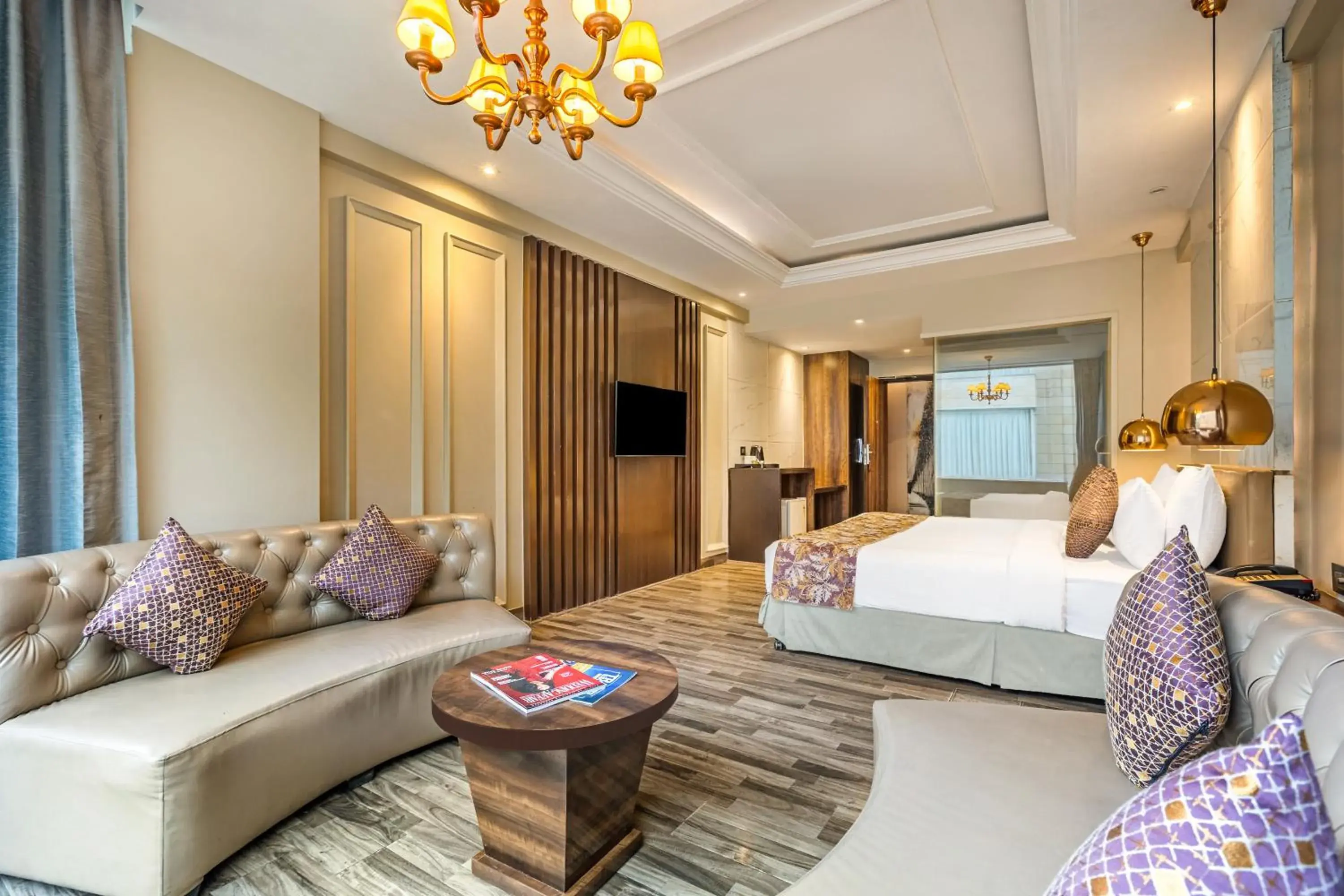 Photo of the whole room, Bed in Sterling Palm Bliss Wellness Resort, Rishikesh Photo of the whole room, Bed in Sterling Palm Bliss Wellness Resort, Rishikesh