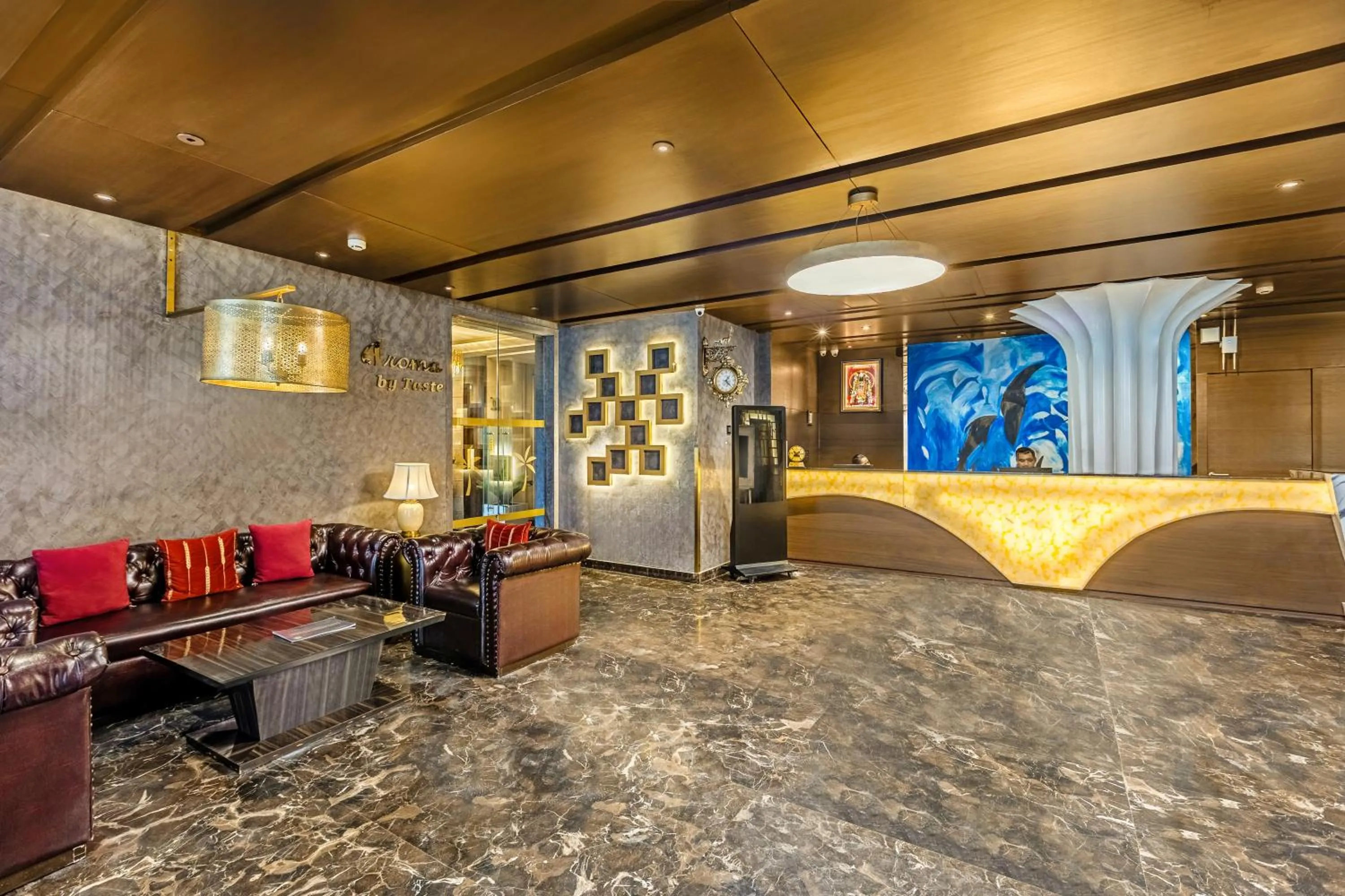 Lobby or reception in Sterling Palm Bliss Wellness Resort, Rishikesh