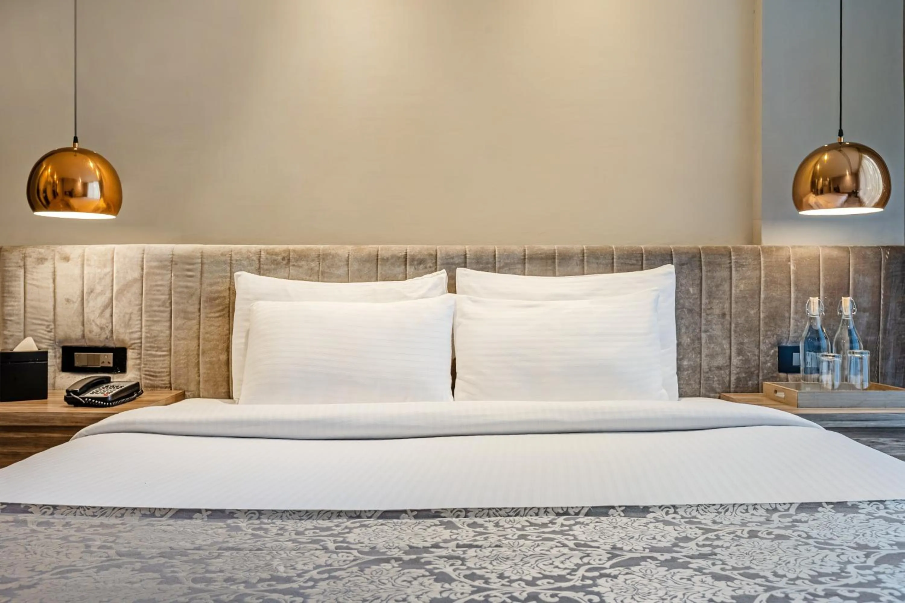 Bed in Sterling Palm Bliss Wellness Resort, Rishikesh