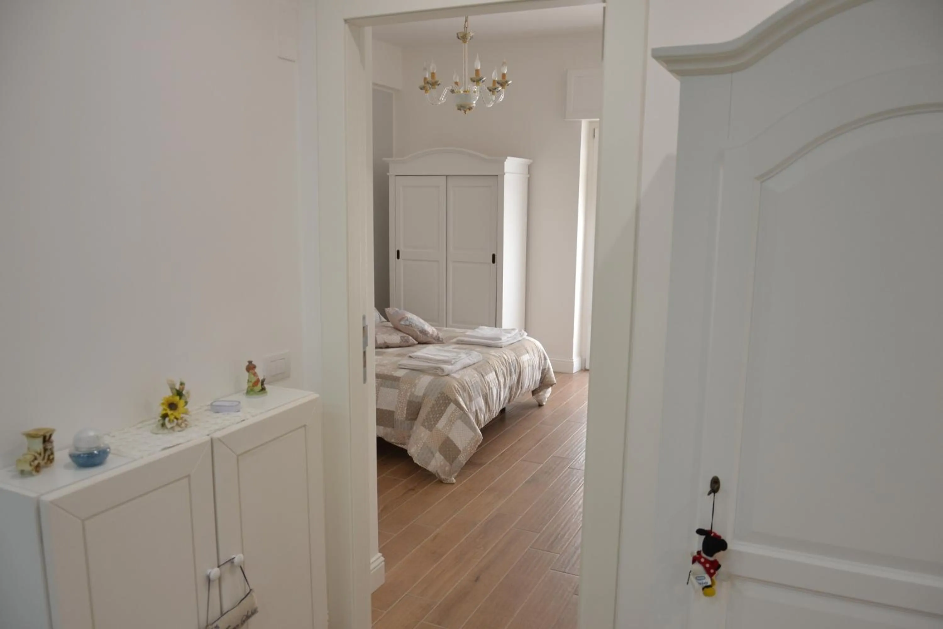 Bed in B&B Coffee and City Pompei