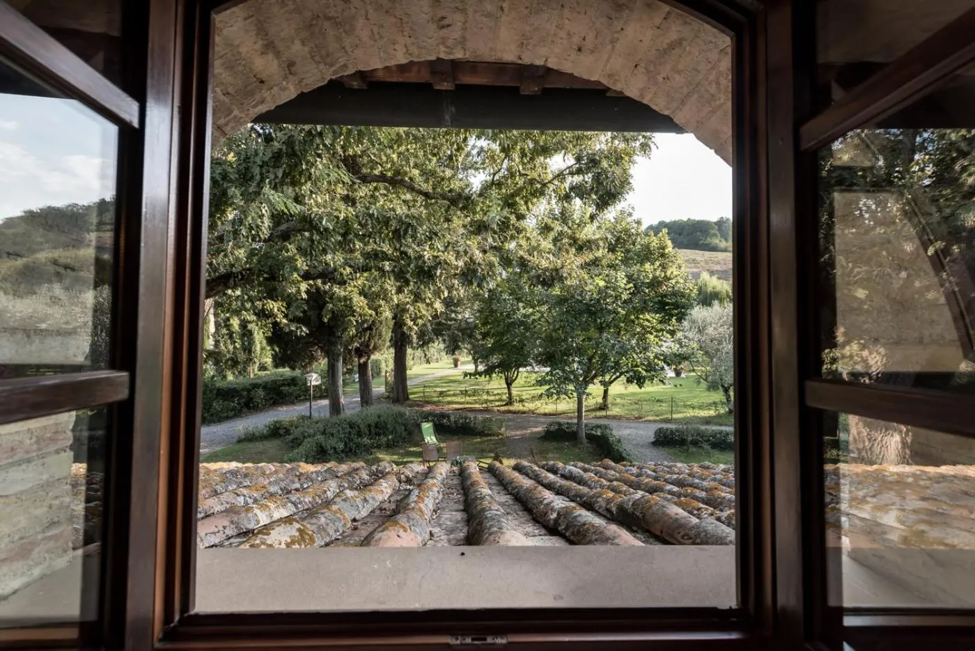 Garden view in Borgo Al Cerro