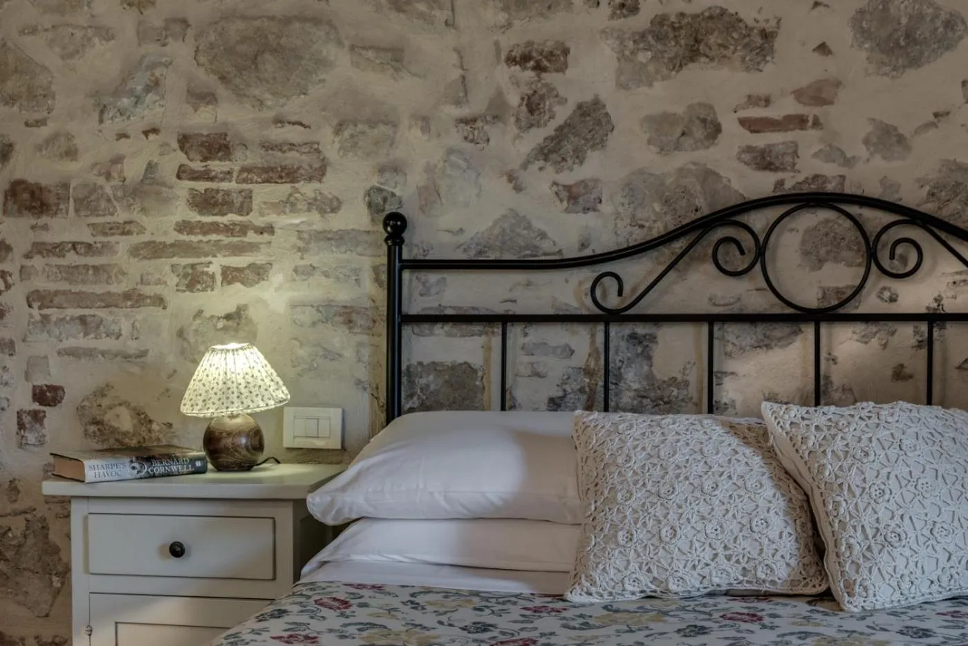 View (from property/room), Bed in Borgo Al Cerro