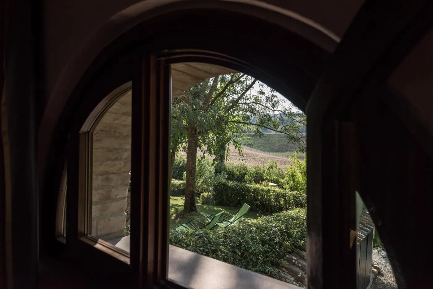 Garden view in Borgo Al Cerro