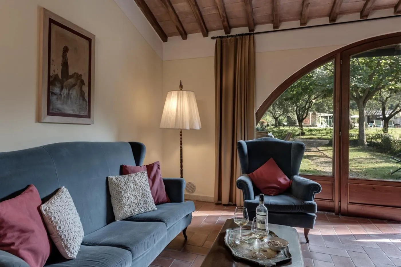 Seating area in Borgo Al Cerro