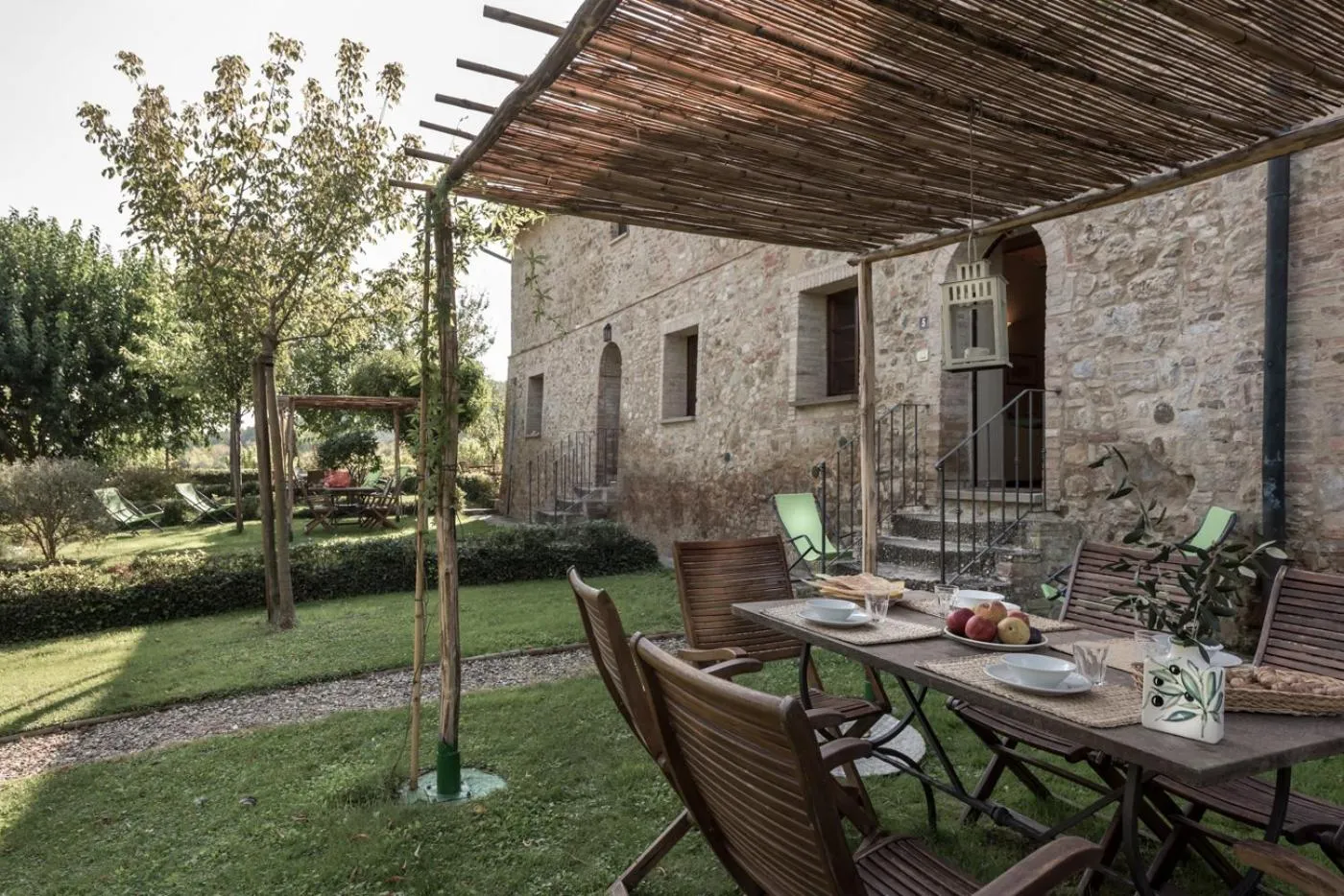 Garden view in Borgo Al Cerro