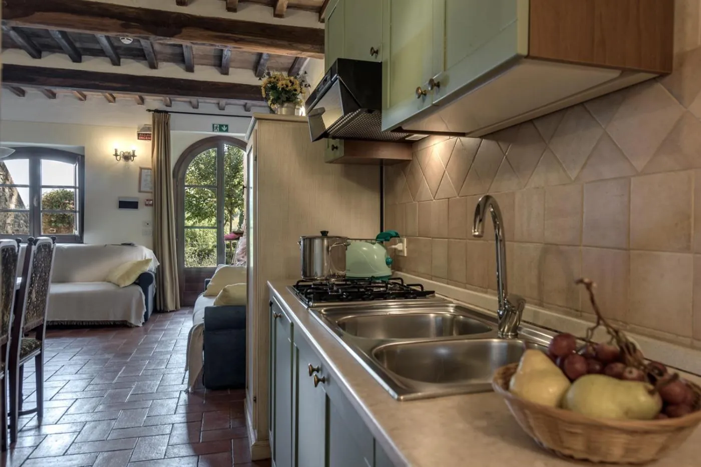 Kitchen or kitchenette in Borgo Al Cerro