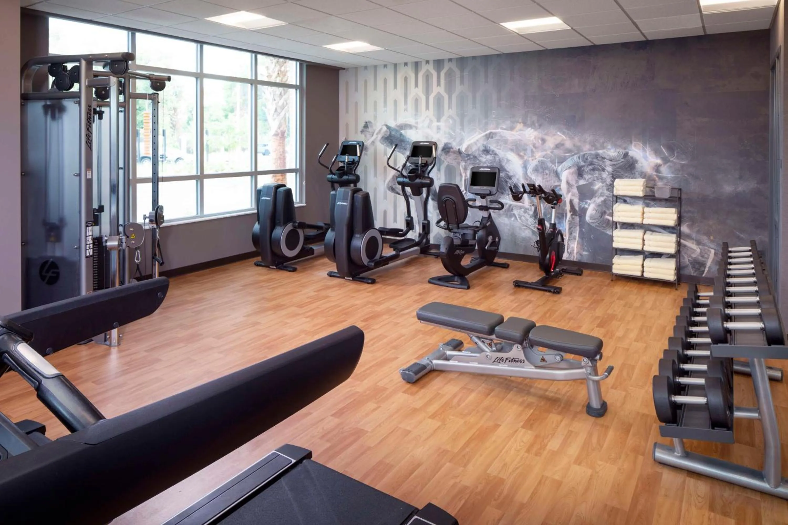 Fitness centre/facilities in Hyatt House Charleston/Mount Pleasant