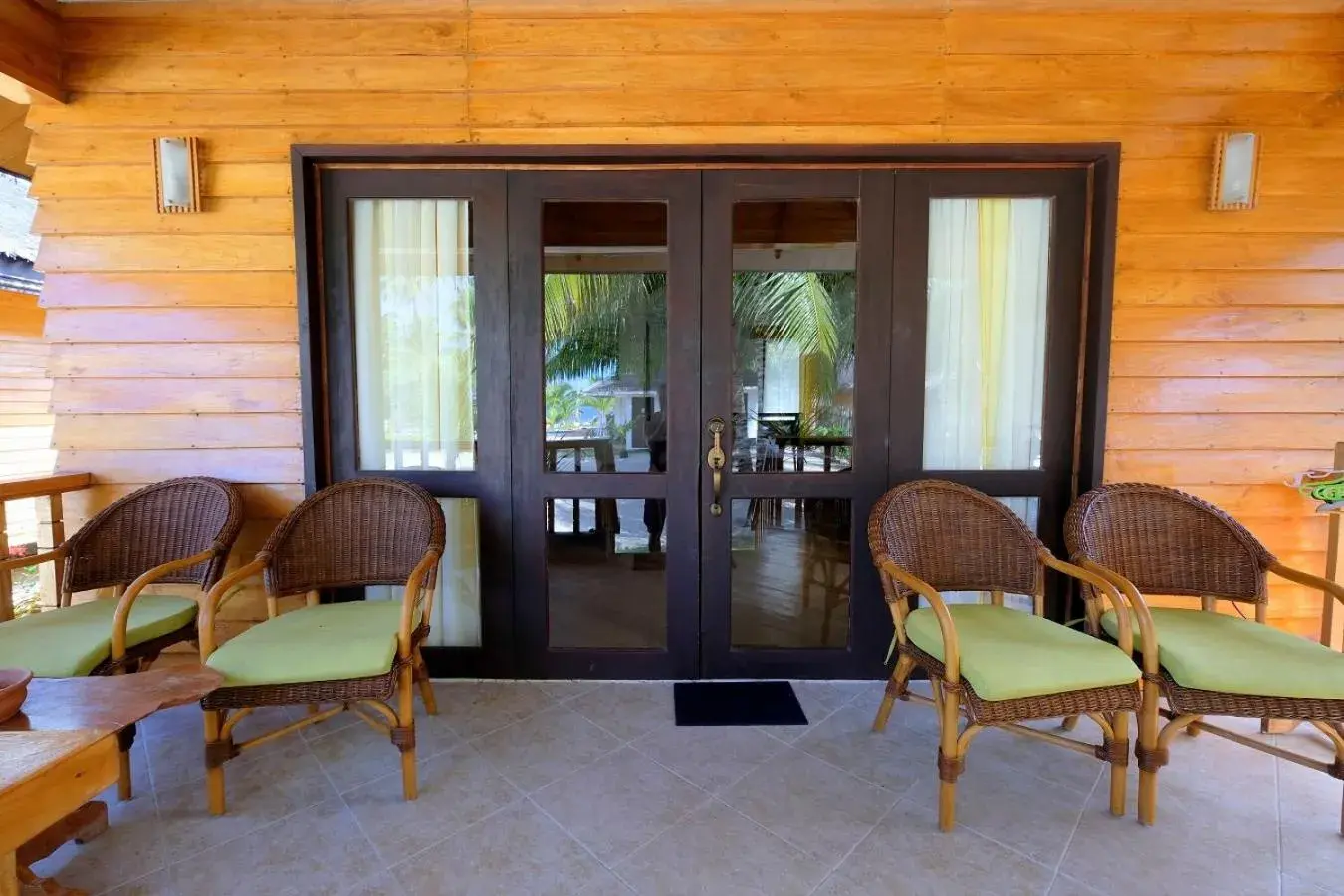 Balcony/Terrace, Seating Area in White Villas Resort