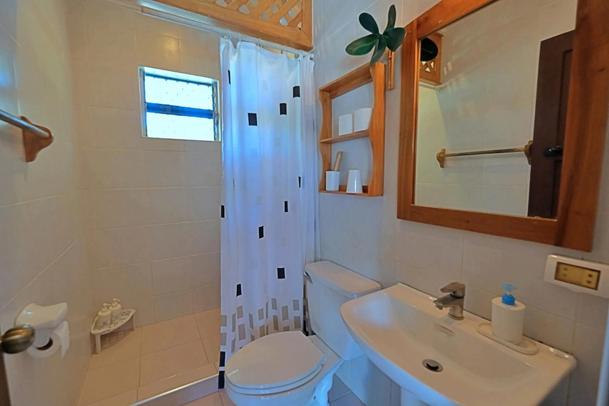 Shower in White Villas Resort