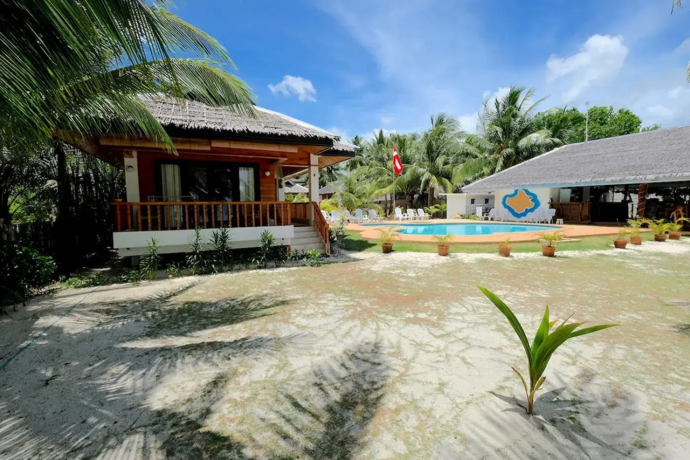 Garden, Property Building in White Villas Resort