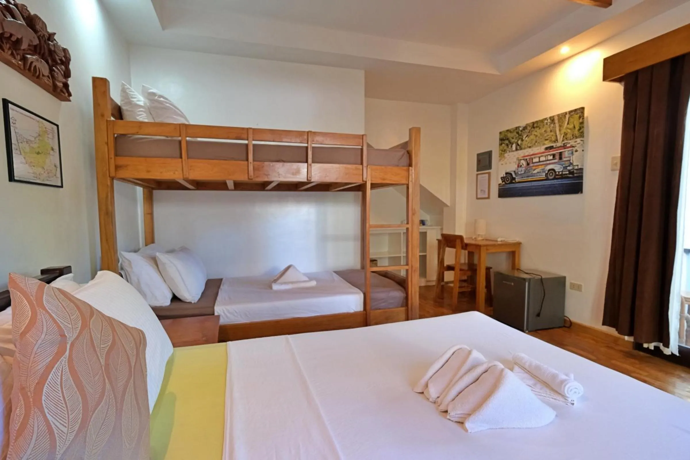 Bed in White Villas Resort