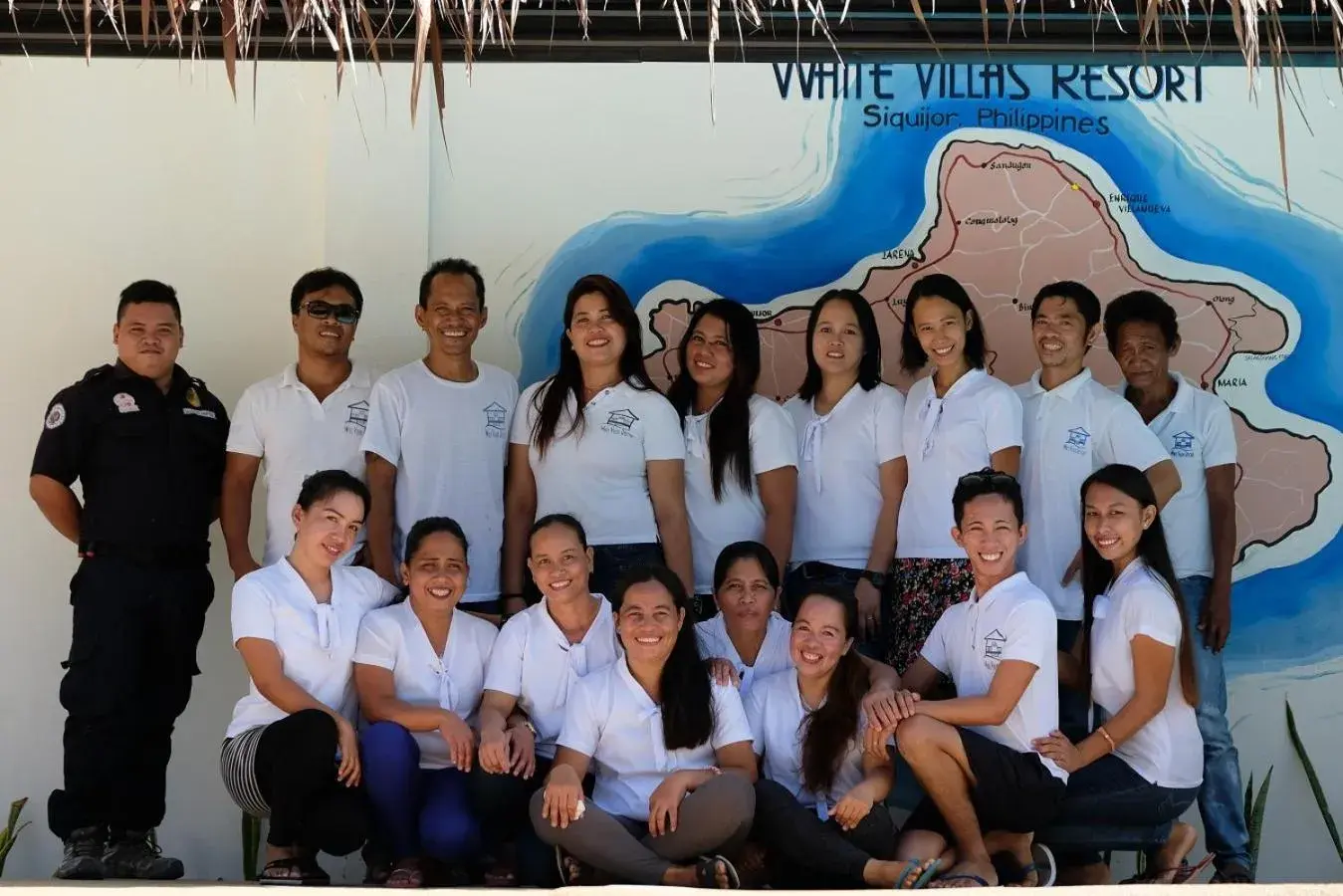 Staff in White Villas Resort