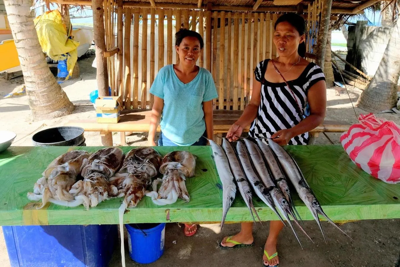 People in White Villas Resort