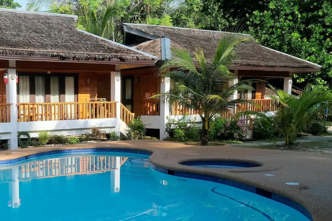 Swimming pool, Property Building in White Villas Resort