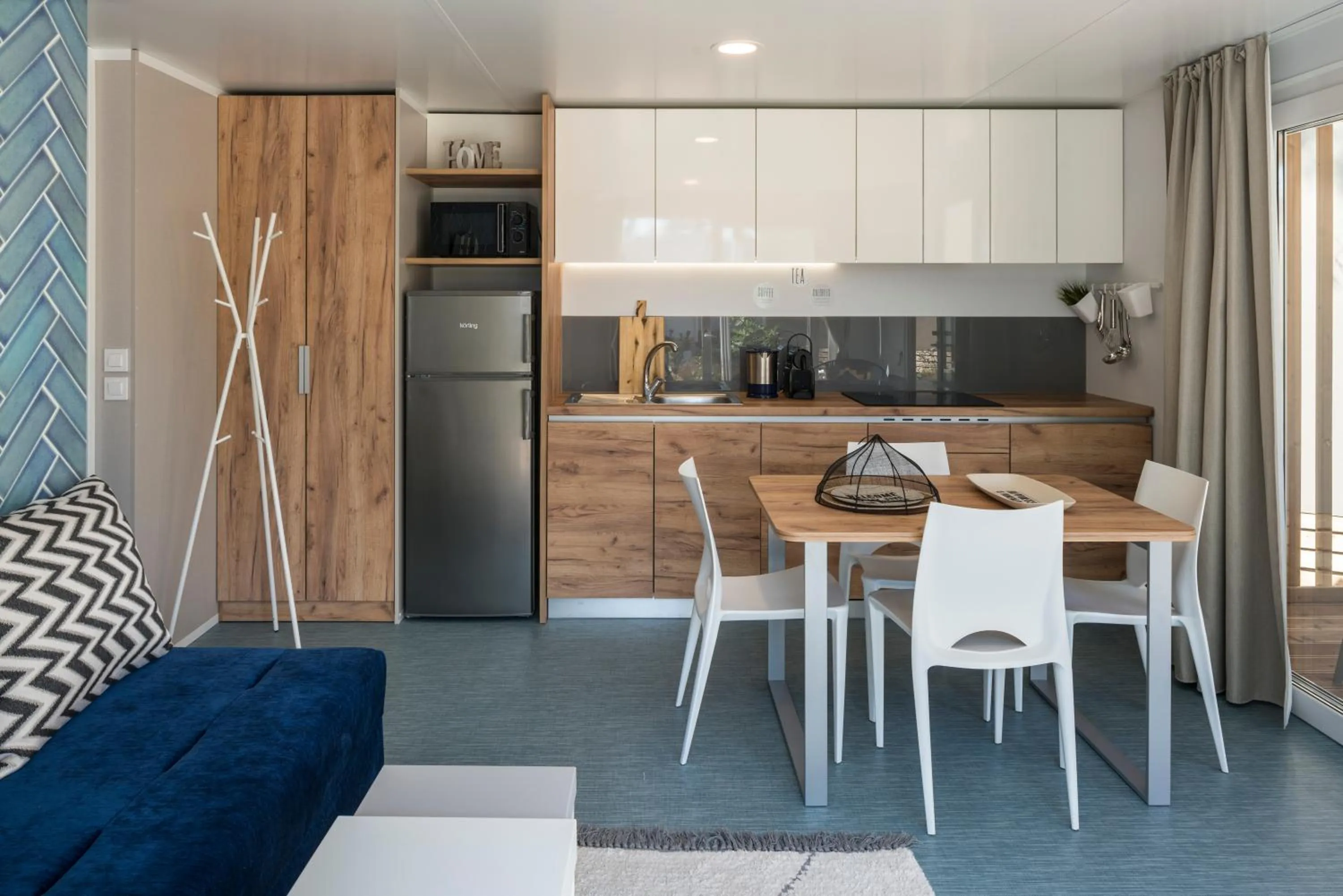 Kitchen or kitchenette in Falkensteiner Premium Mobile Homes and Camping Zadar