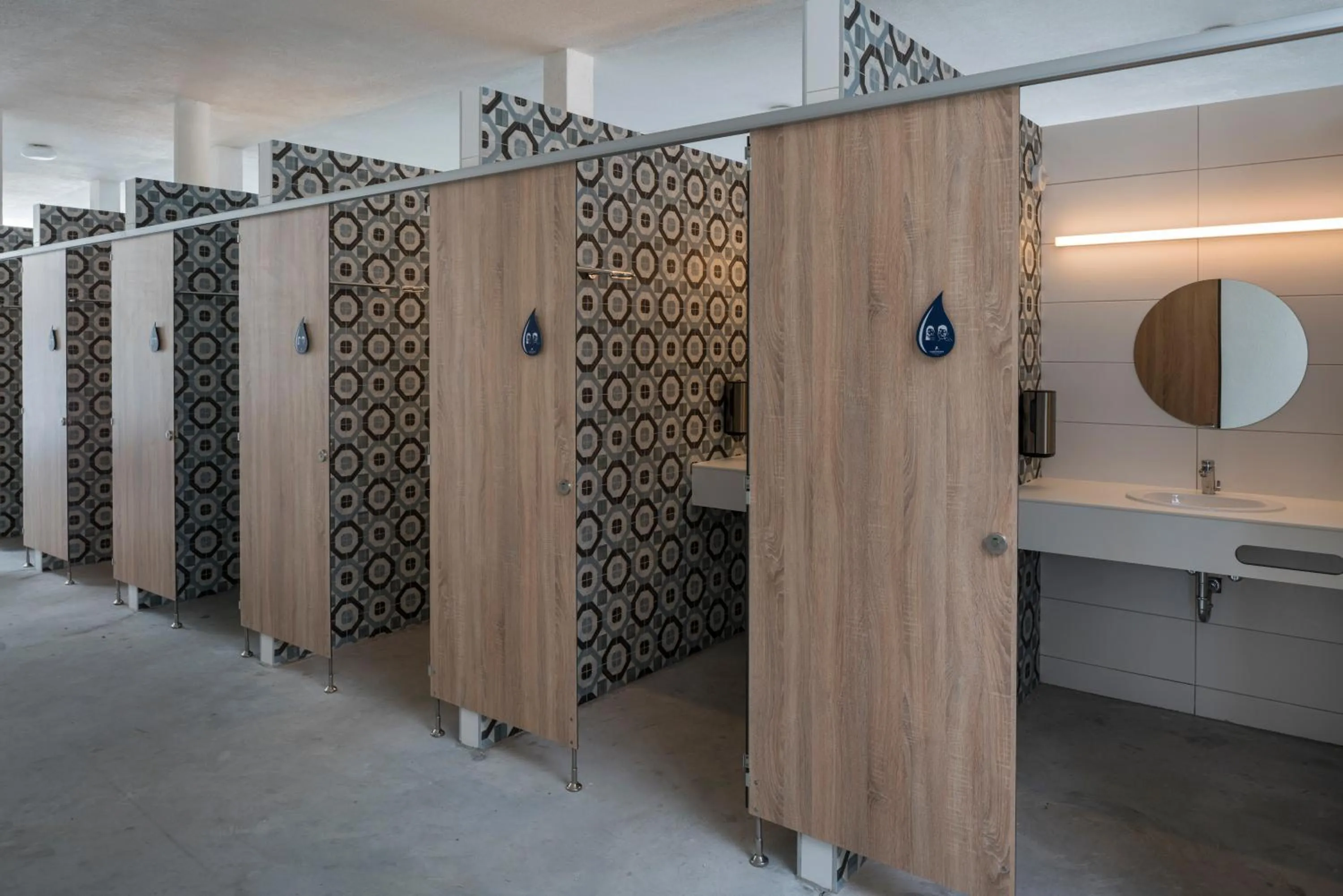 Bathroom in Falkensteiner Premium Mobile Homes and Camping Zadar