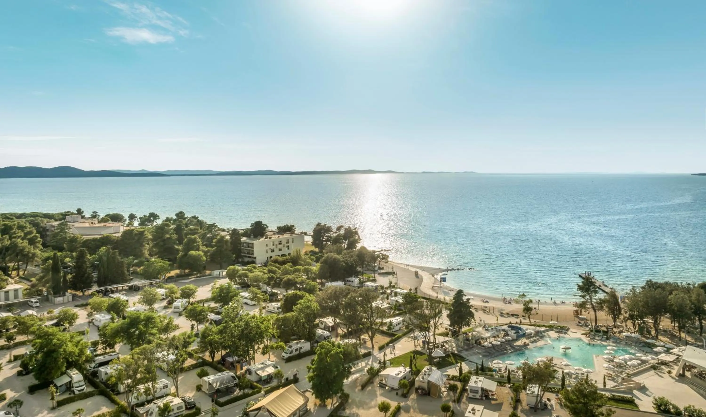 Property building in Falkensteiner Premium Mobile Homes and Camping Zadar