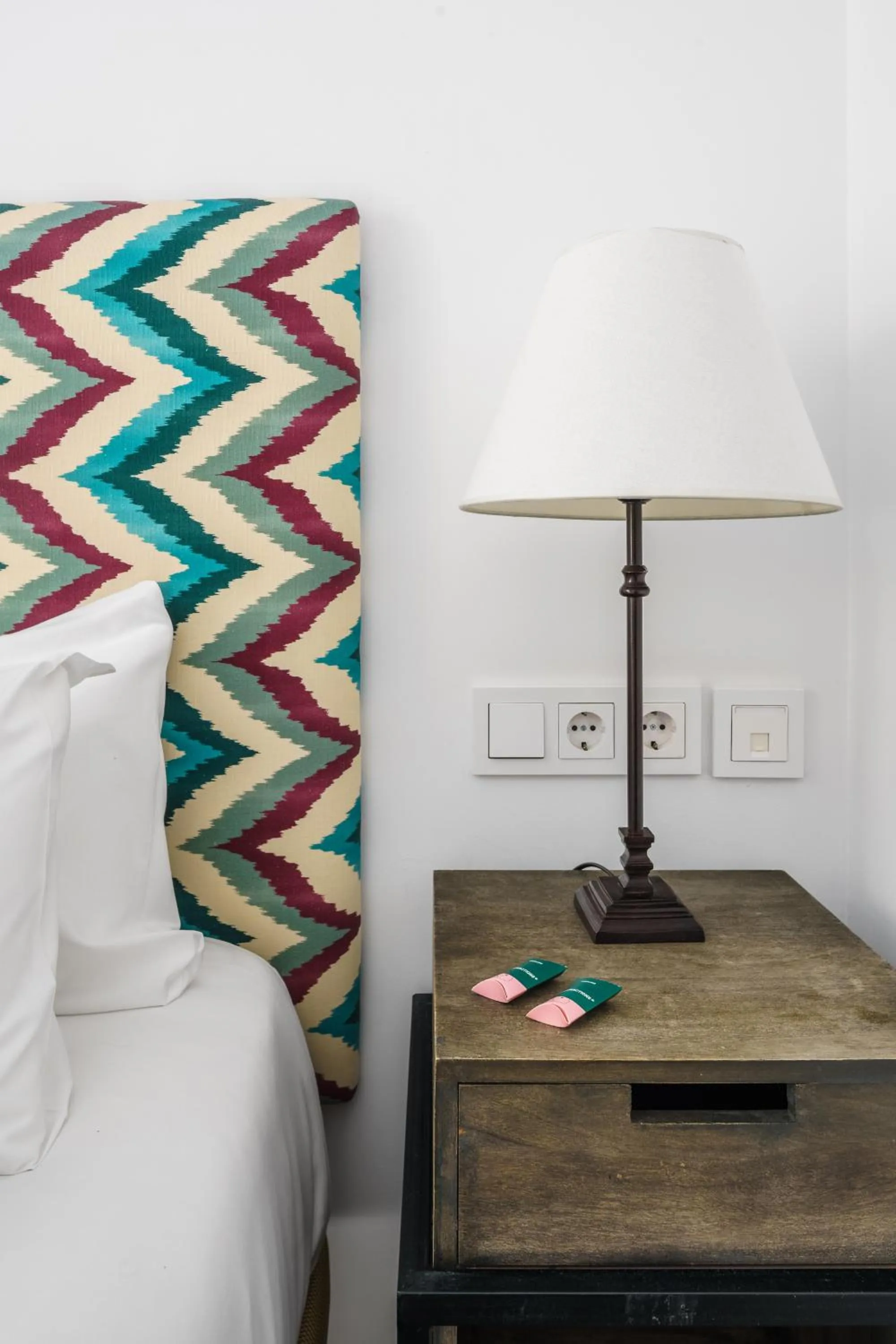 Decorative detail, Bed in Numa Seville Molina