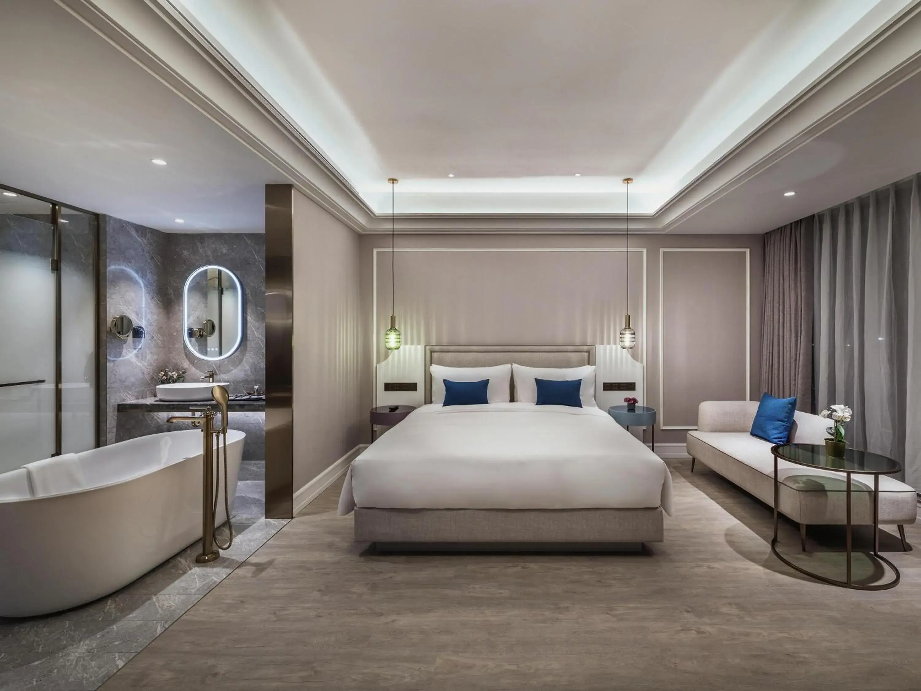 Bedroom, Bed in Mercure Hangzhou Xixi Wetland Bedroom, Bed in Mercure Hangzhou Xixi Wetland