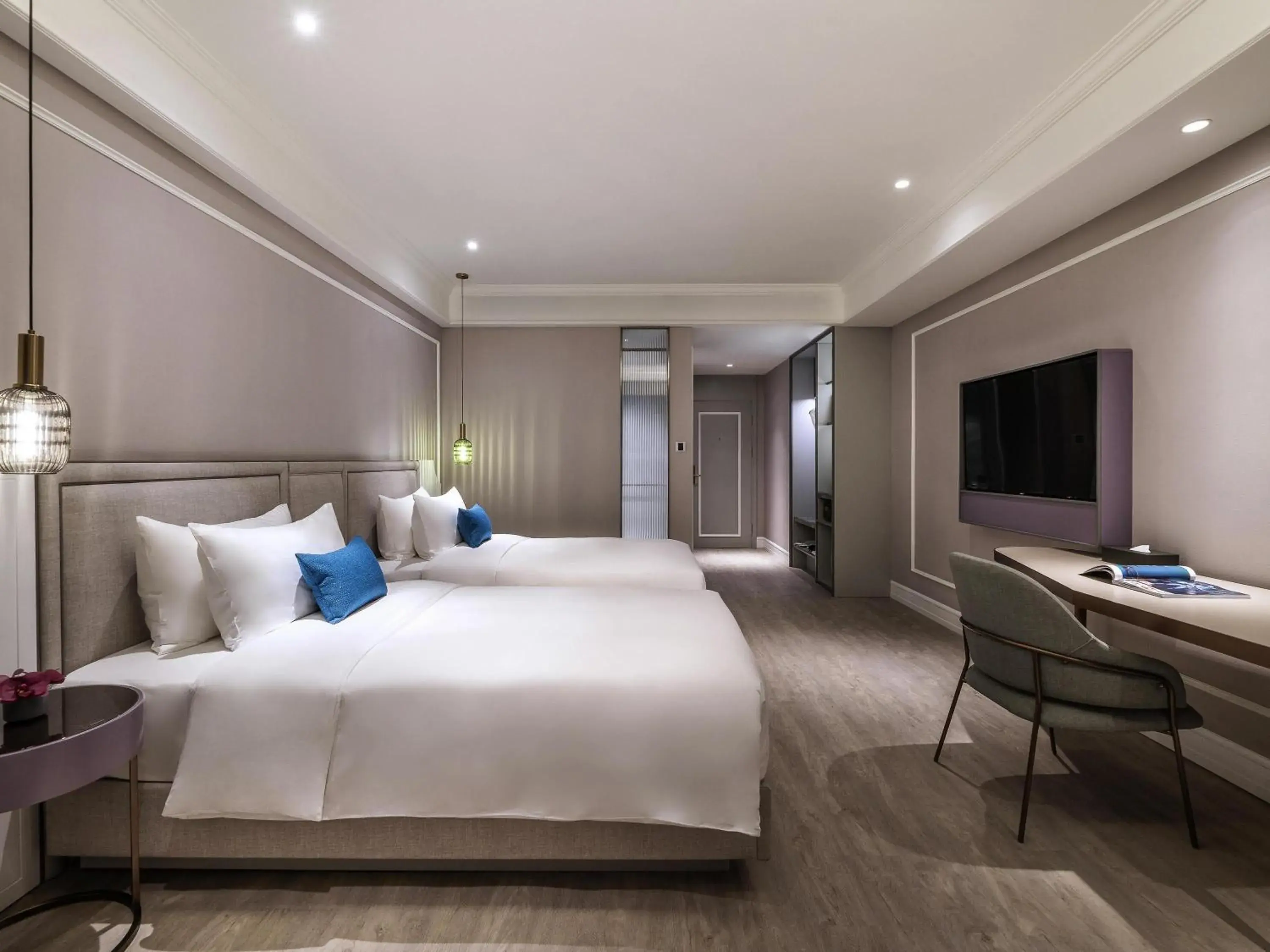 Bedroom, Bed in Mercure Hangzhou Xixi Wetland Bedroom, Bed in Mercure Hangzhou Xixi Wetland