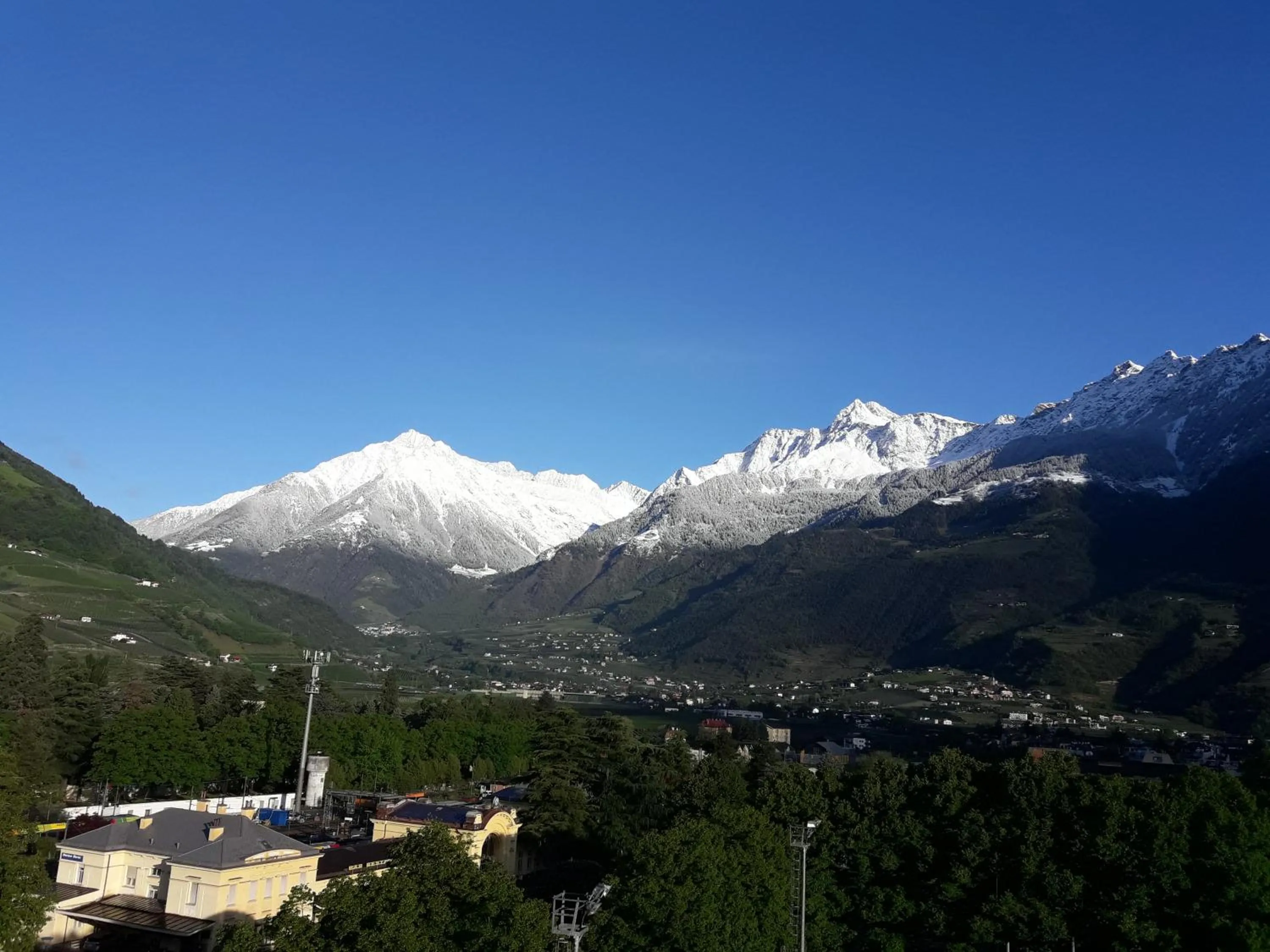 Mountain view in Hotel Lux