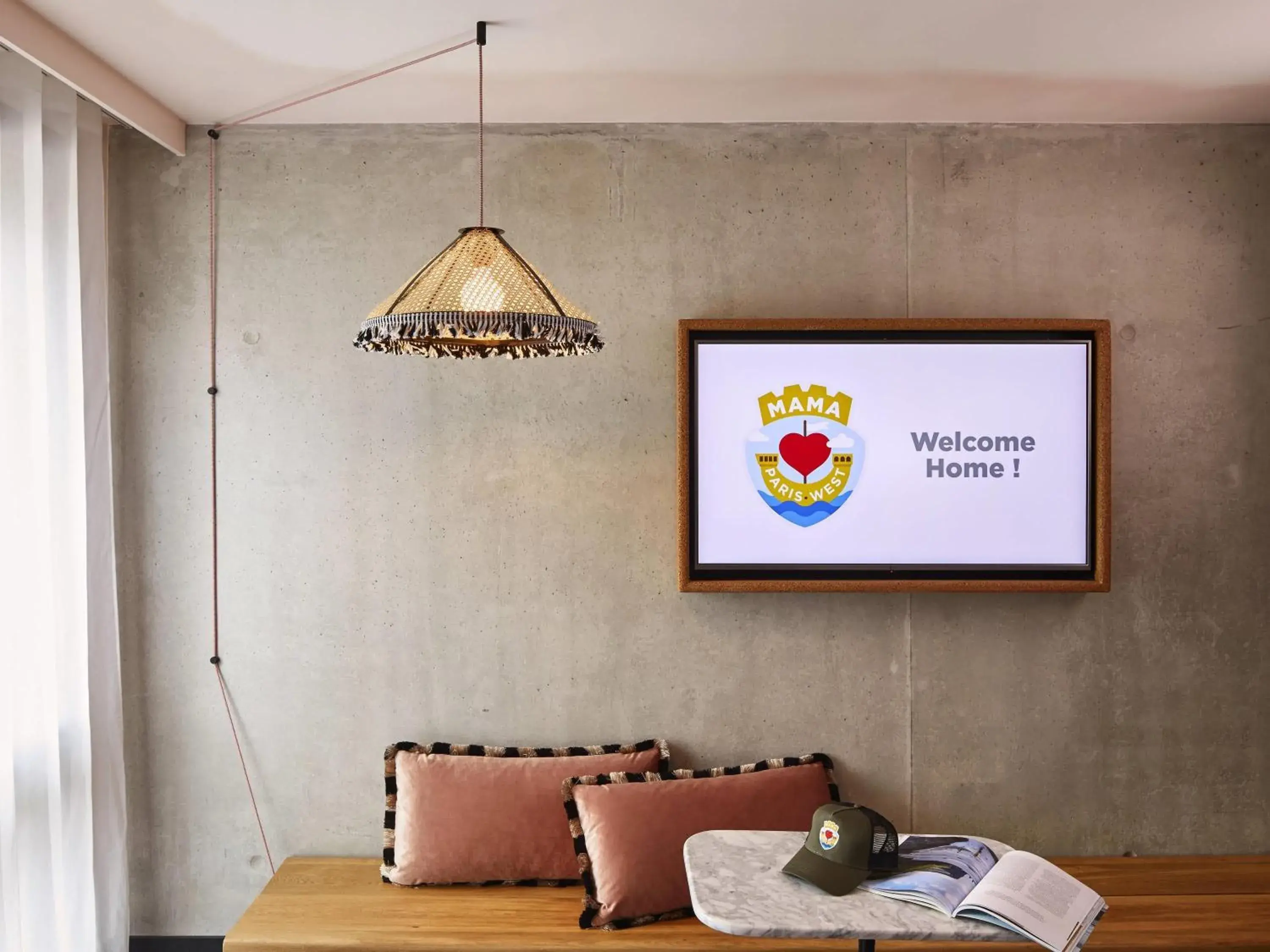 Bedroom in Mama Shelter Paris West Bedroom in Mama Shelter Paris West