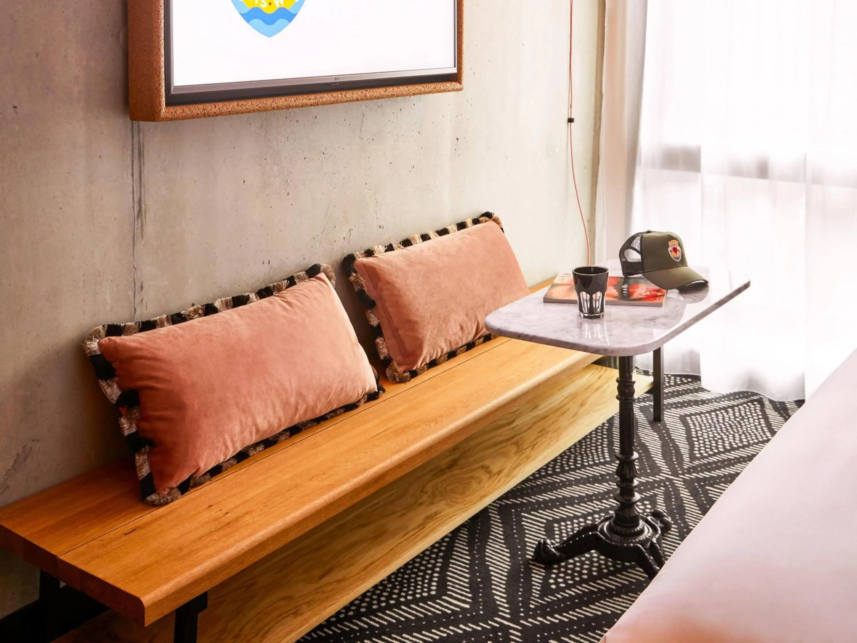 Bedroom in Mama Shelter Paris West