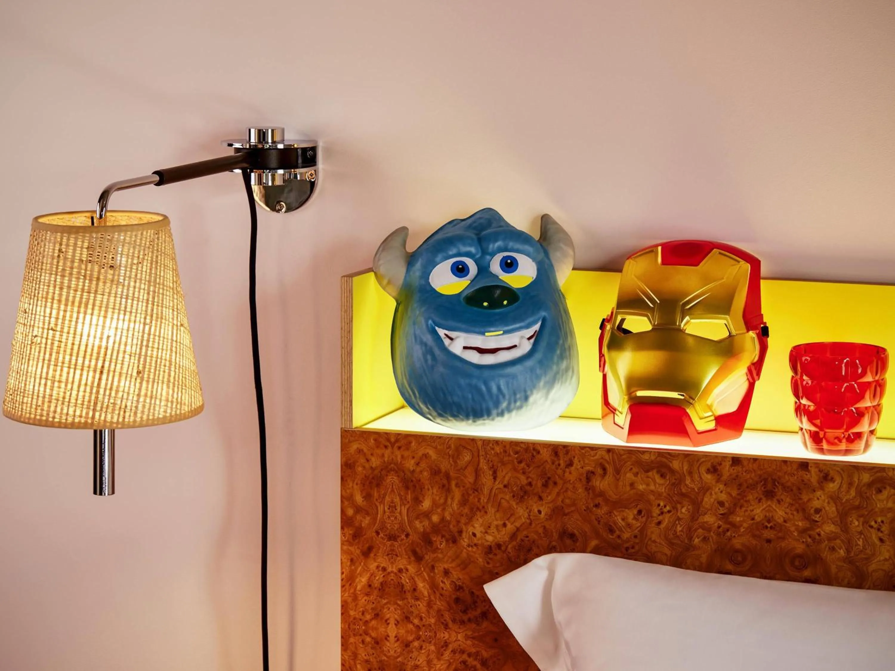 Bedroom, Bed in Mama Shelter Lille