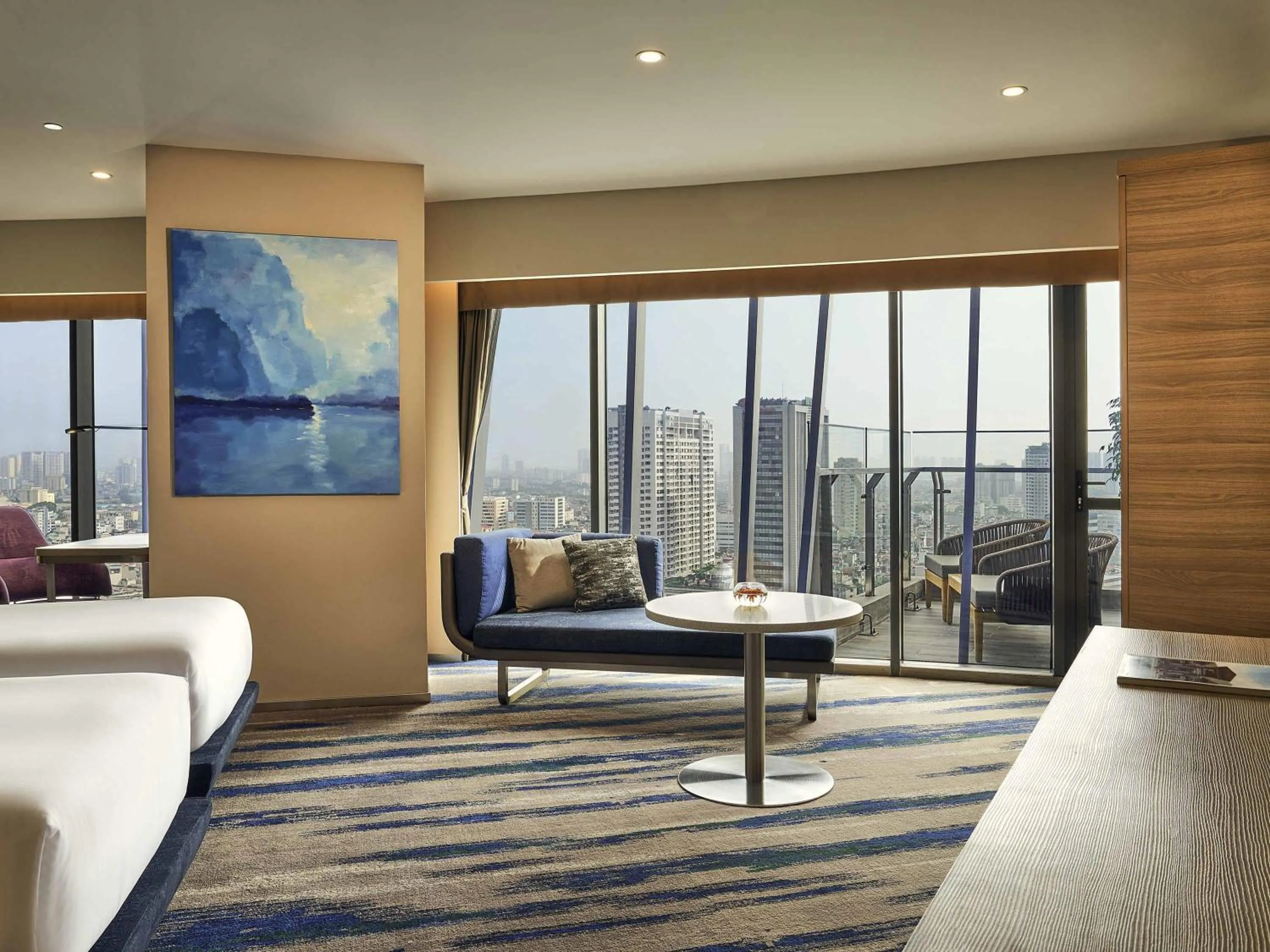 Bedroom, Bed in Novotel Hanoi Thai Ha