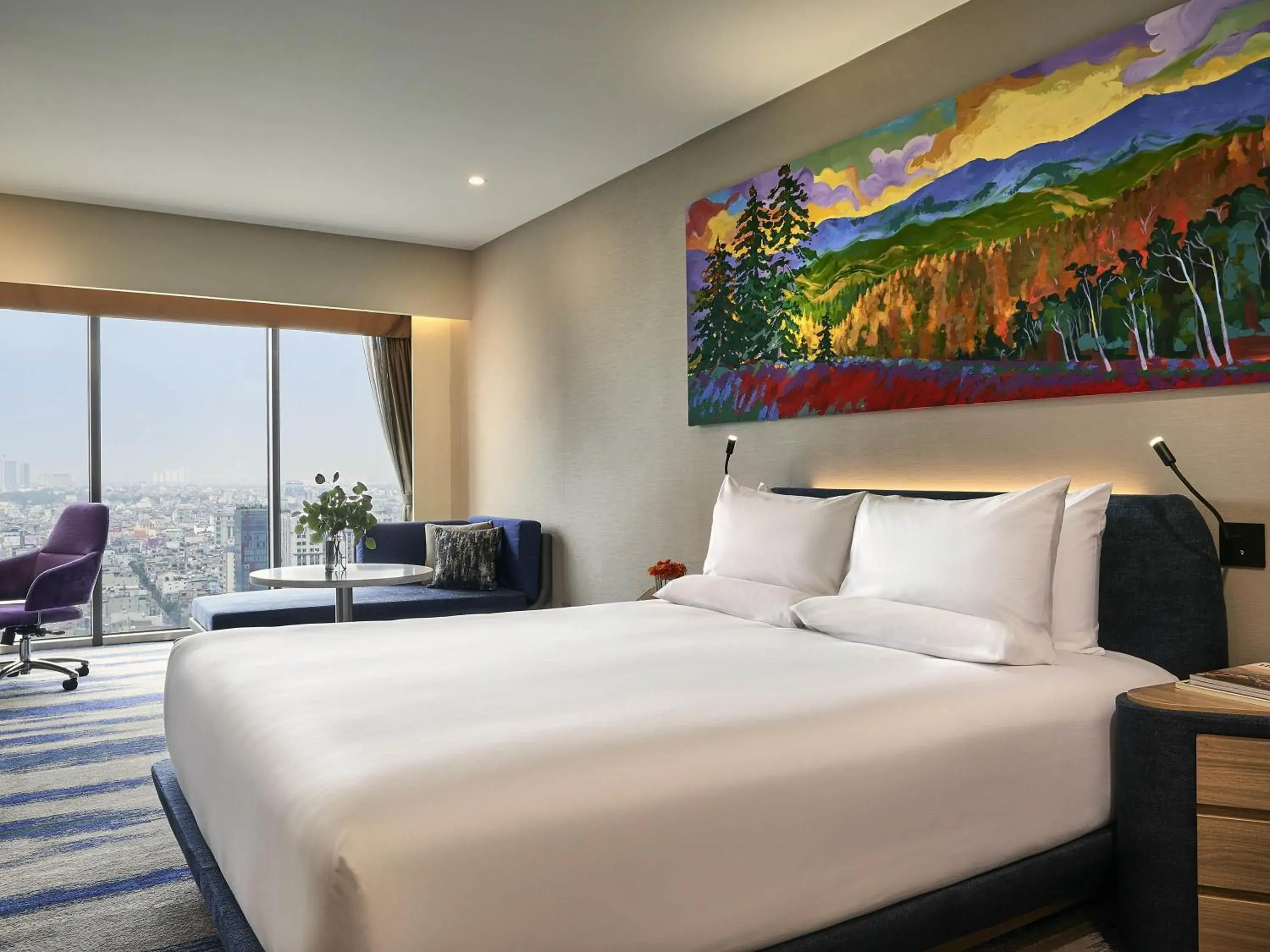 Executive Apartment with Two Single Beds, Sofa and City View - Lounge Access in Novotel Hanoi Thai Ha Executive Apartment with Two Single Beds, Sofa and City View - Lounge Access in Novotel Hanoi Thai Ha