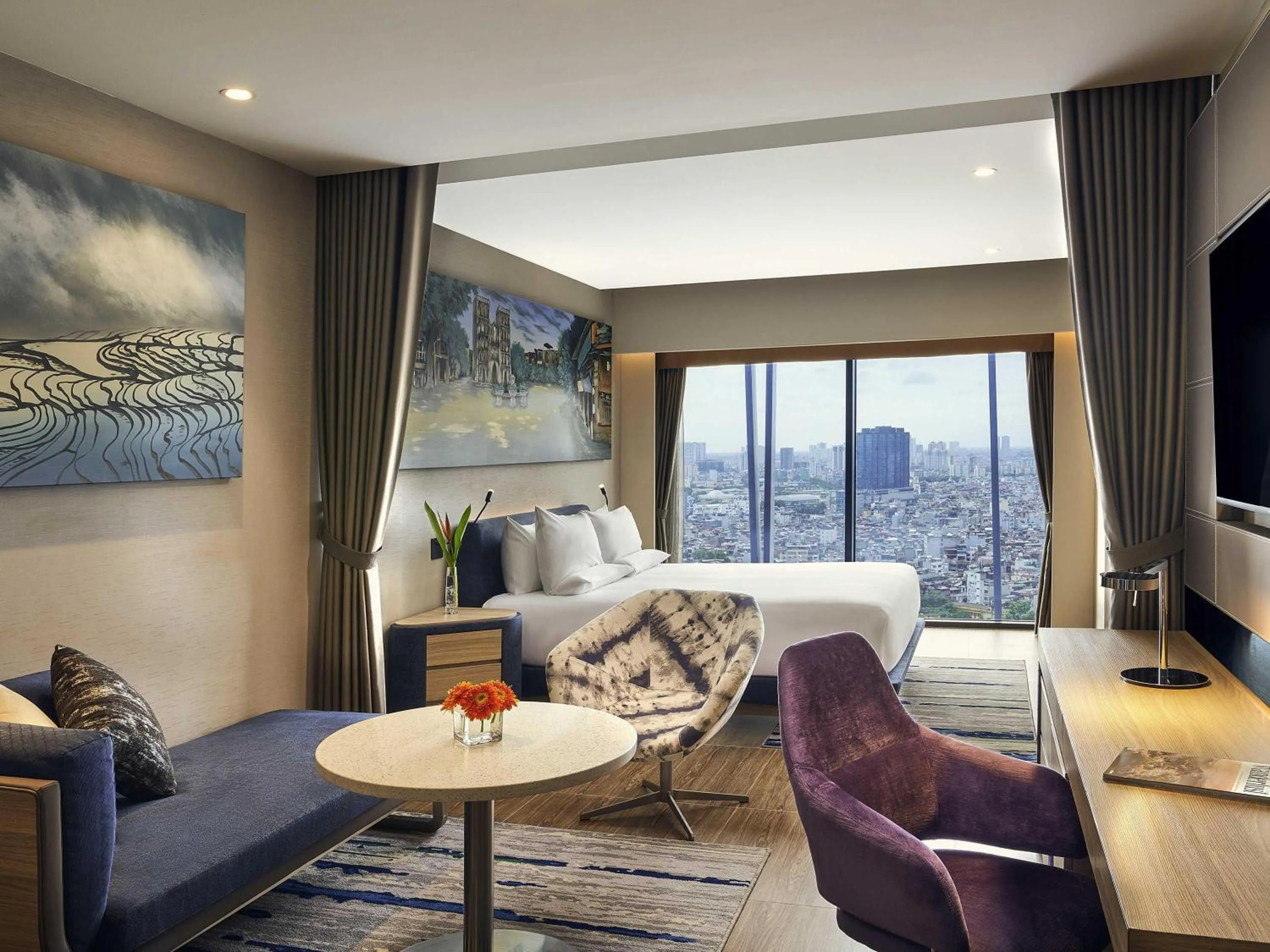 Bedroom in Novotel Hanoi Thai Ha