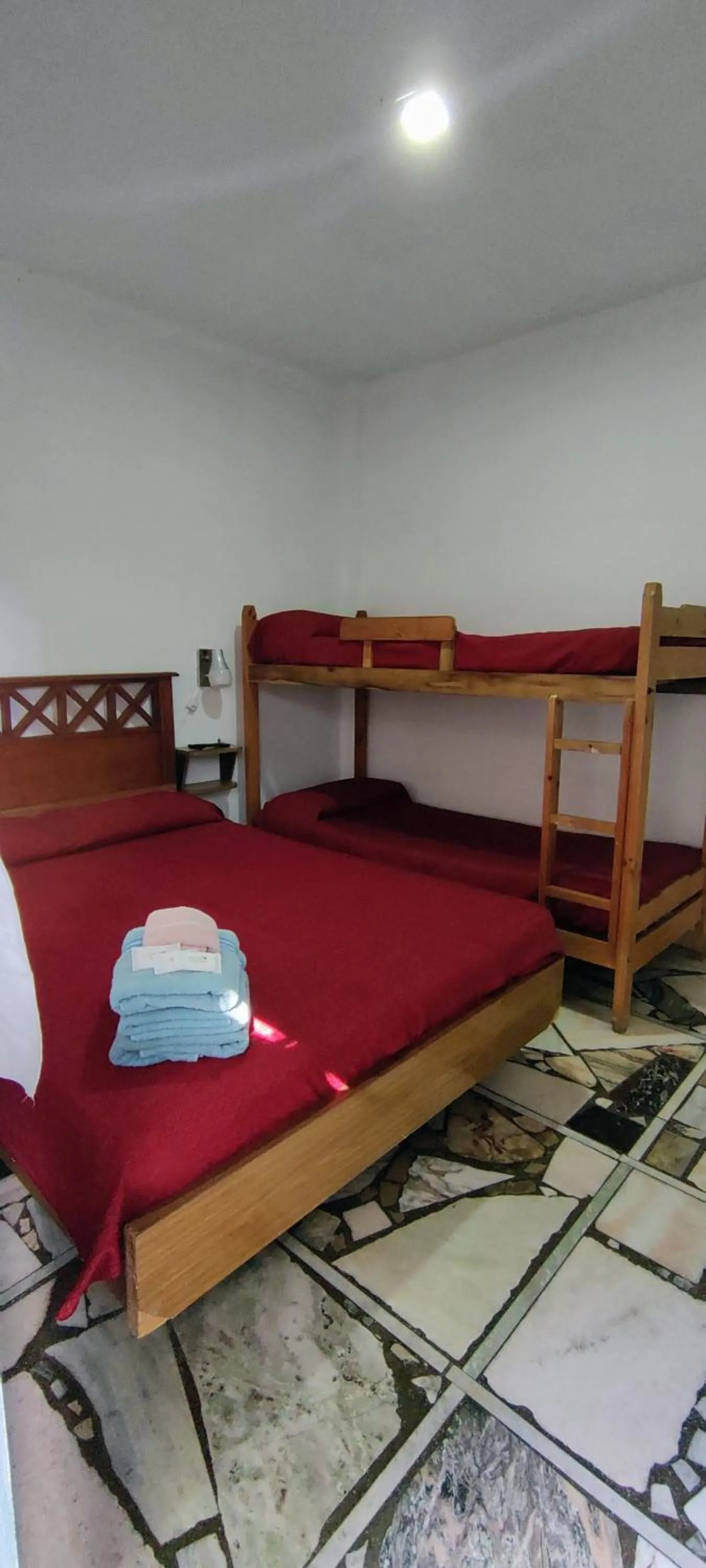 Bedroom, Bed in Hostel Megaró
