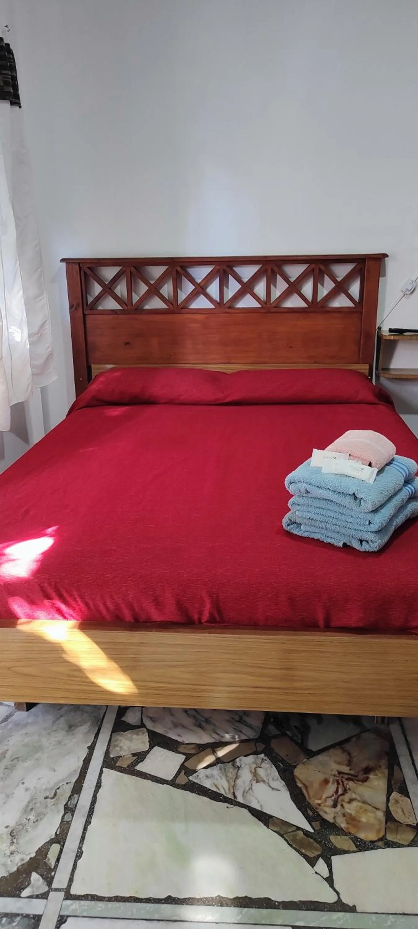 Bedroom, Bed in Hostel Megaró