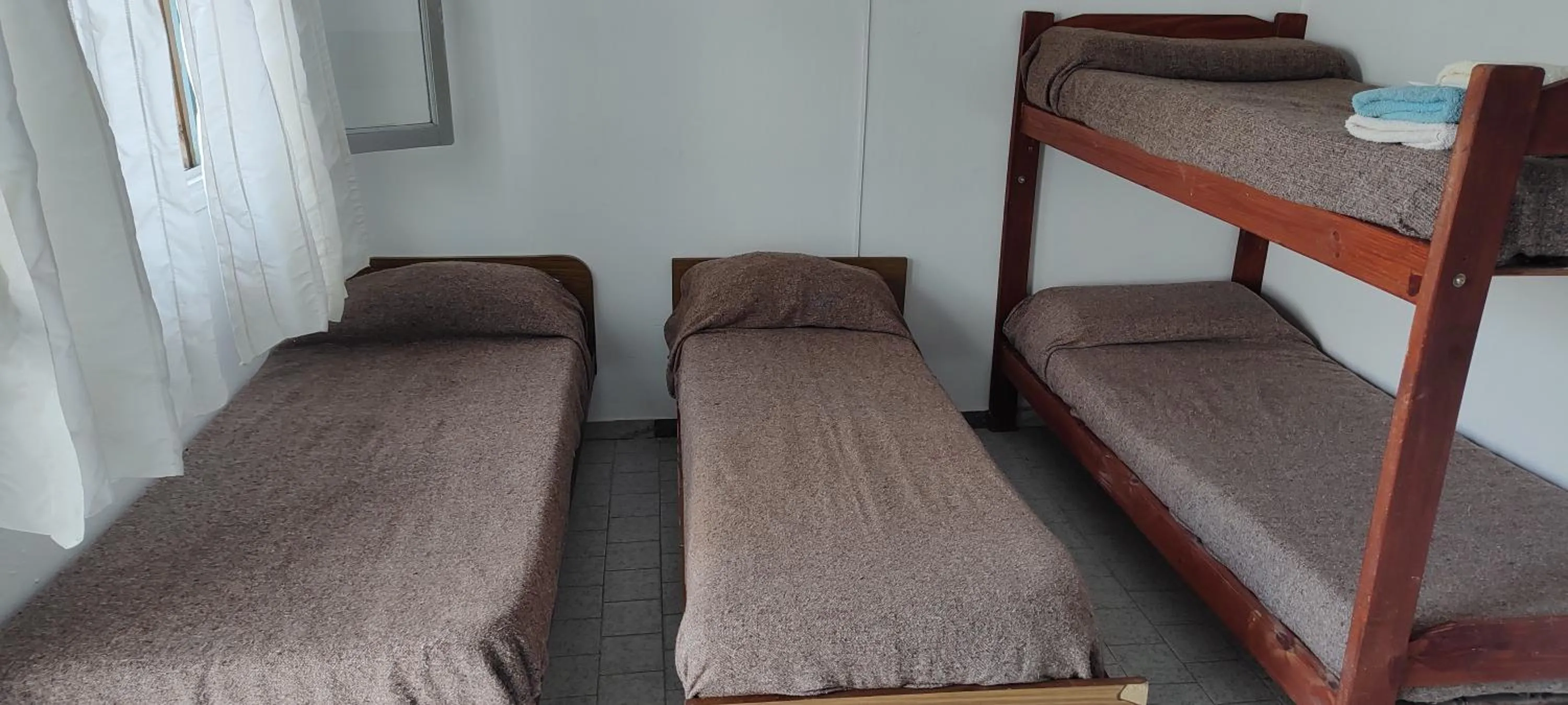 Bedroom, Bed in Hostel Megaró