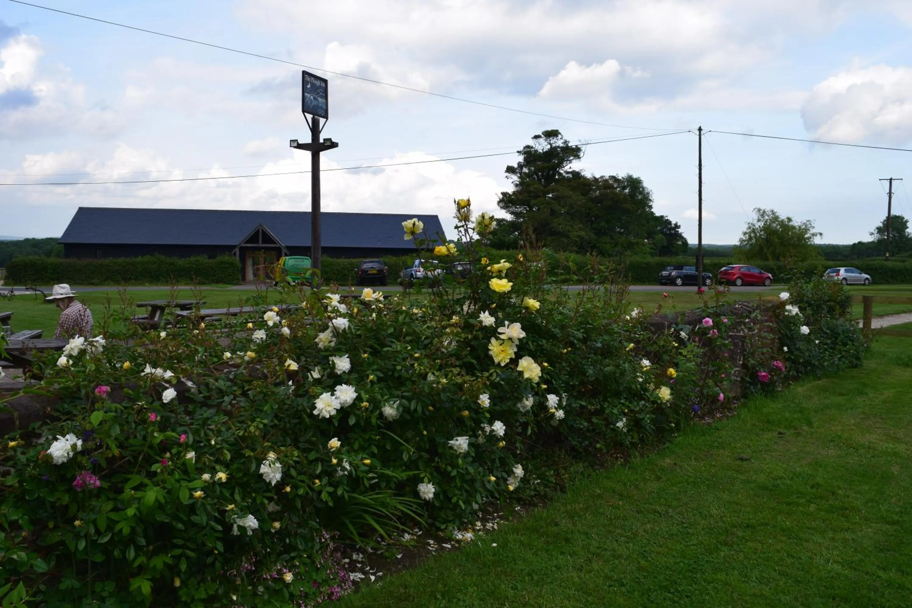 Garden, Property Building in The Plough Inn