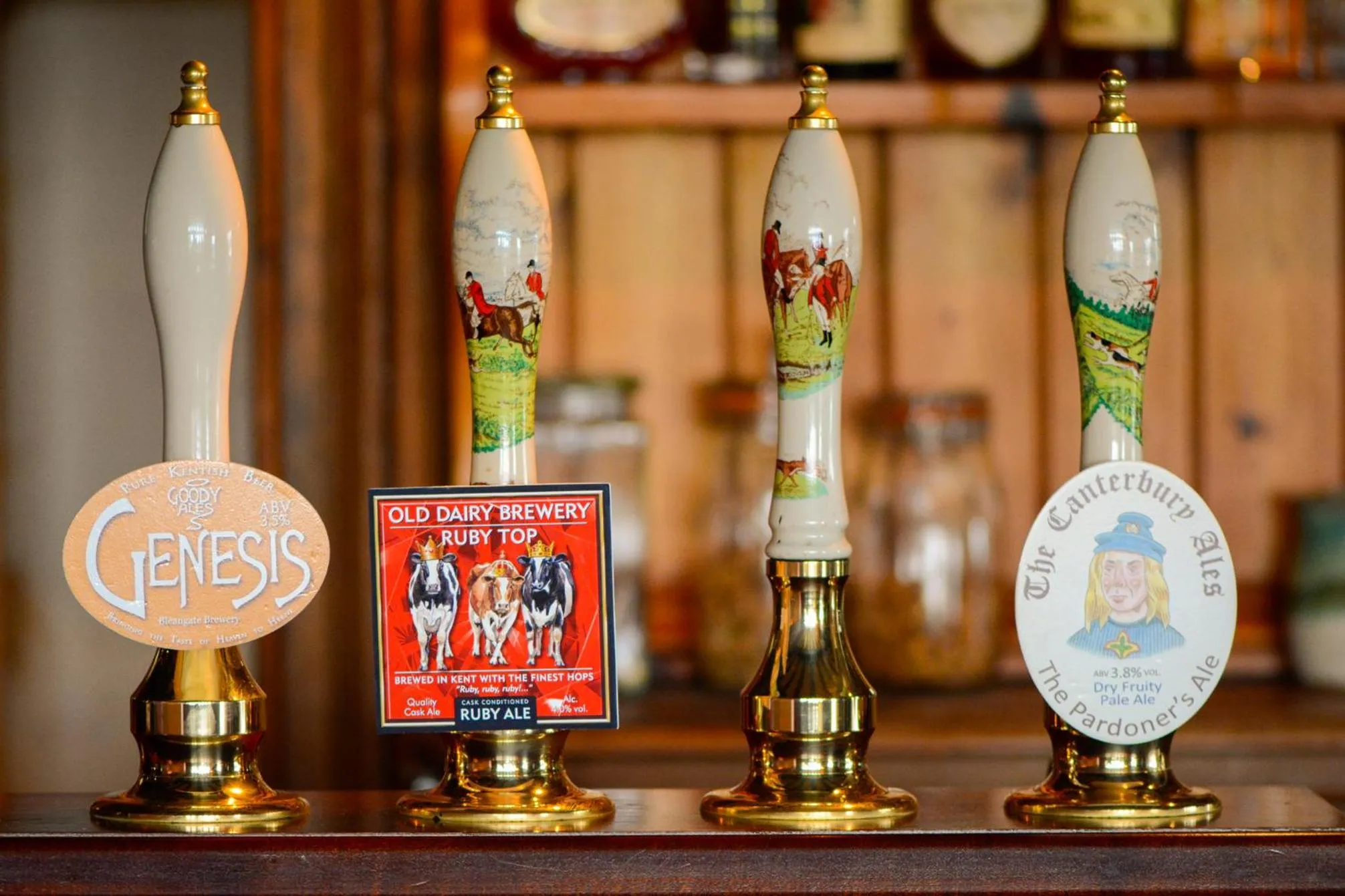 Alcoholic drinks in The Plough Inn