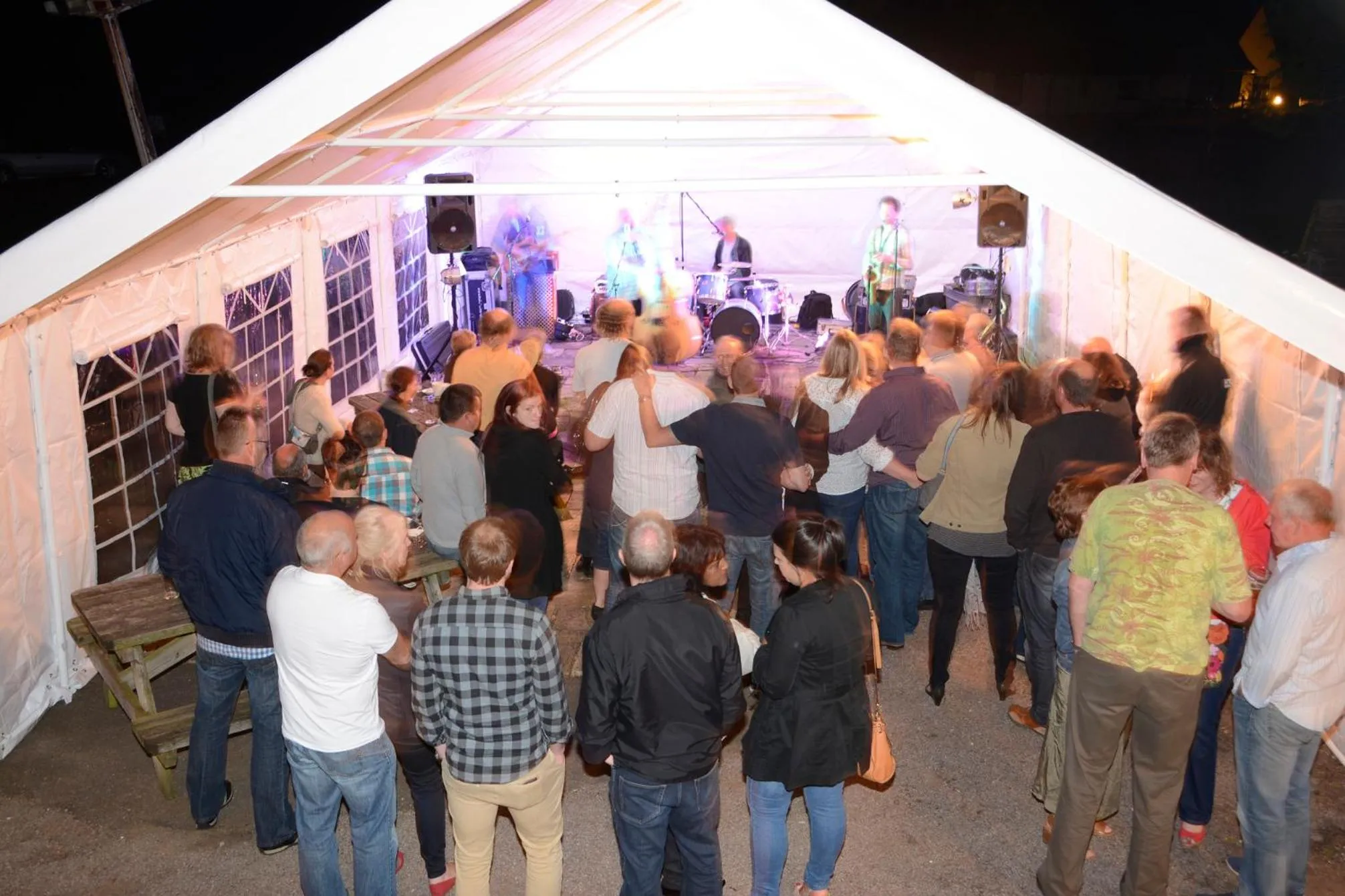 On site in The Plough Inn