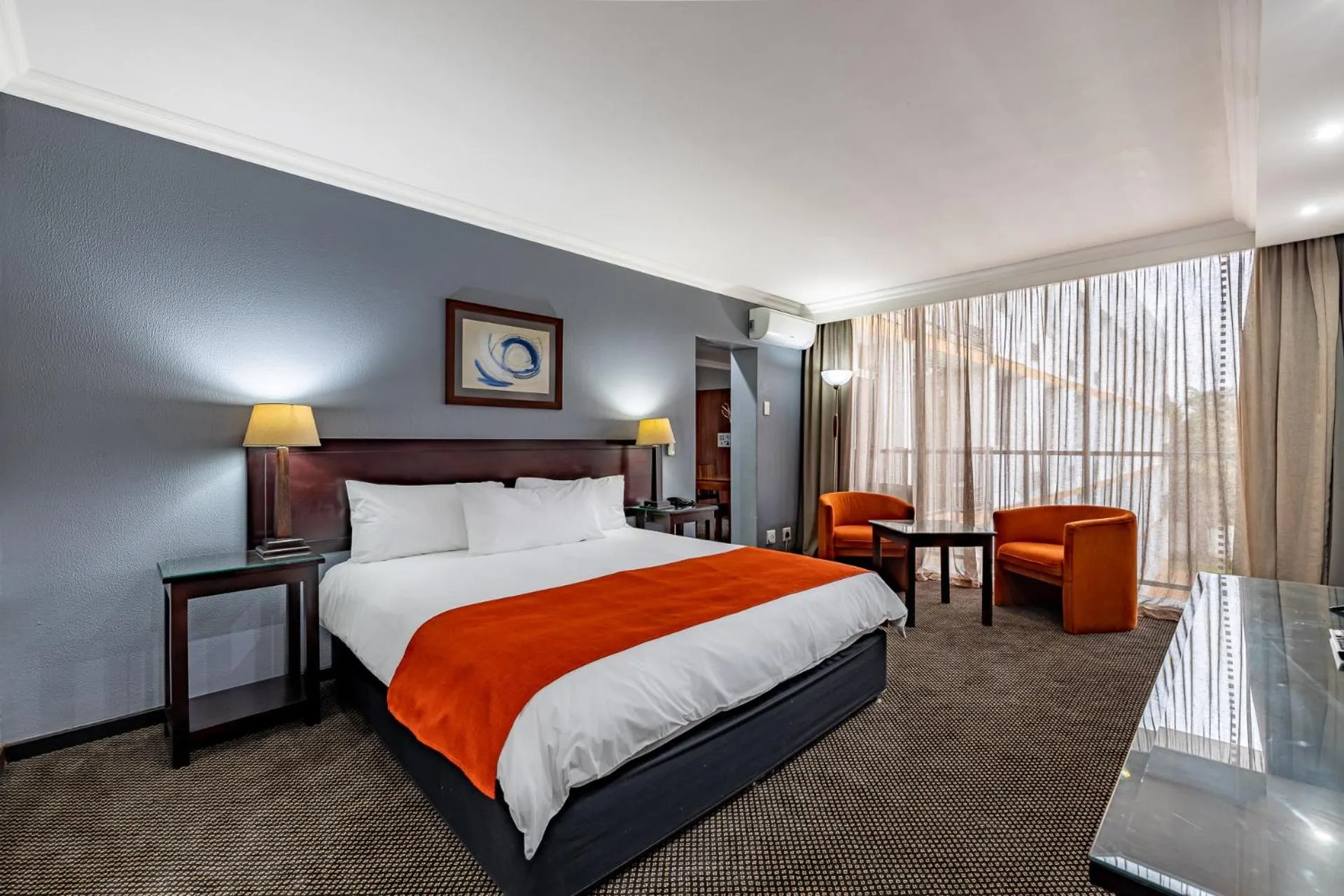 Bed in African Sky Ermelo Inn