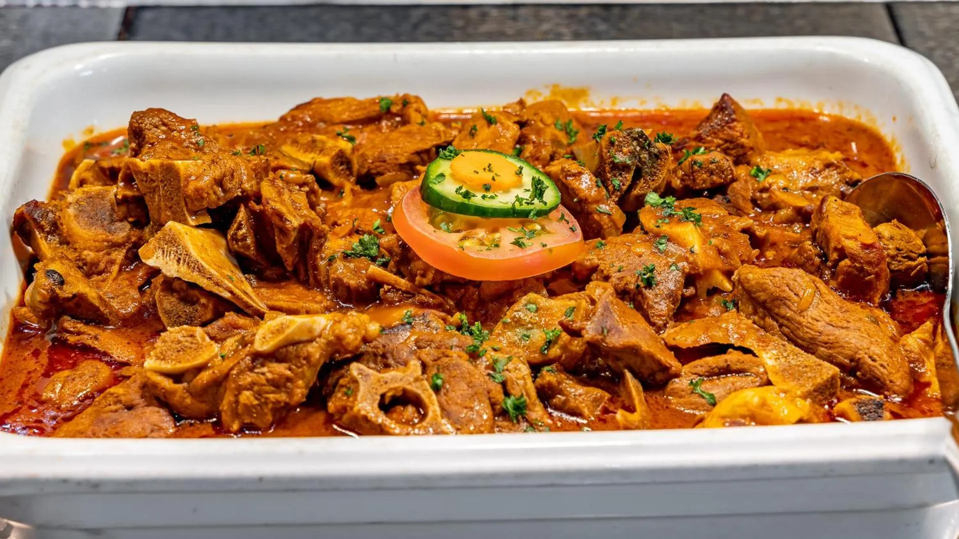 Food in African Sky Ermelo Inn