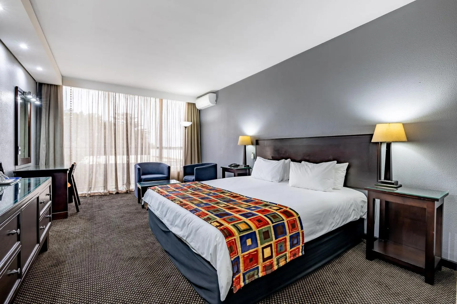 Bedroom, Bed in African Sky Ermelo Inn