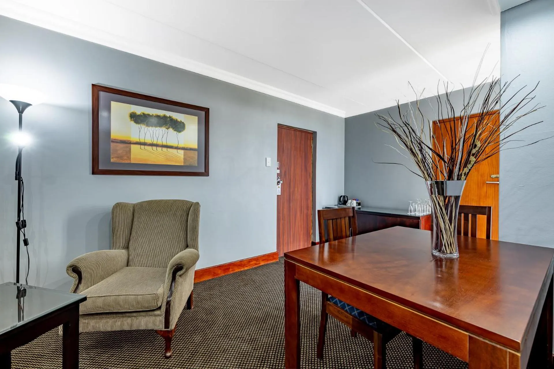 Living room in African Sky Ermelo Inn