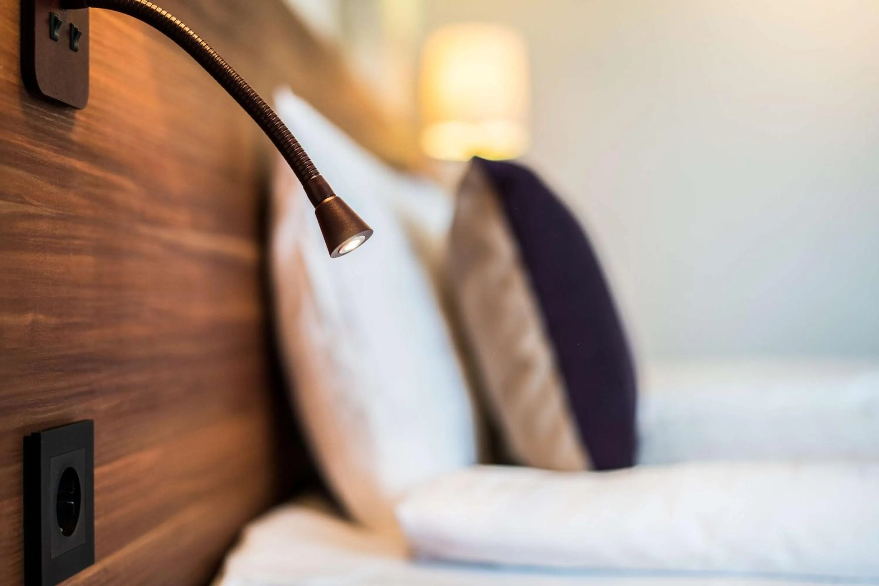 Bedroom, Bed in Scandic Kungens Kurva