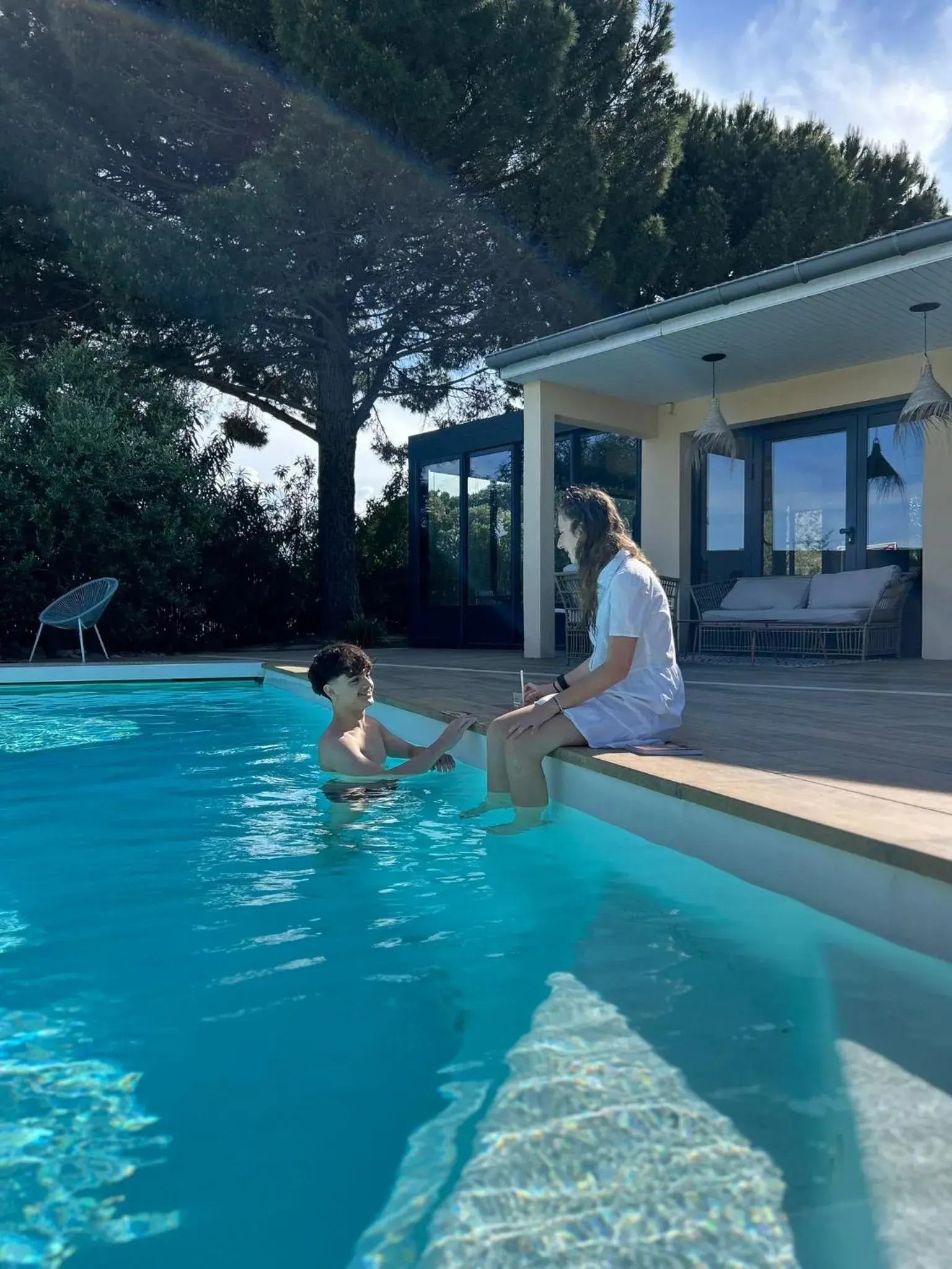 Swimming pool in Kyriad Carcassonne - Aéroport Swimming pool in Kyriad Carcassonne - Aéroport