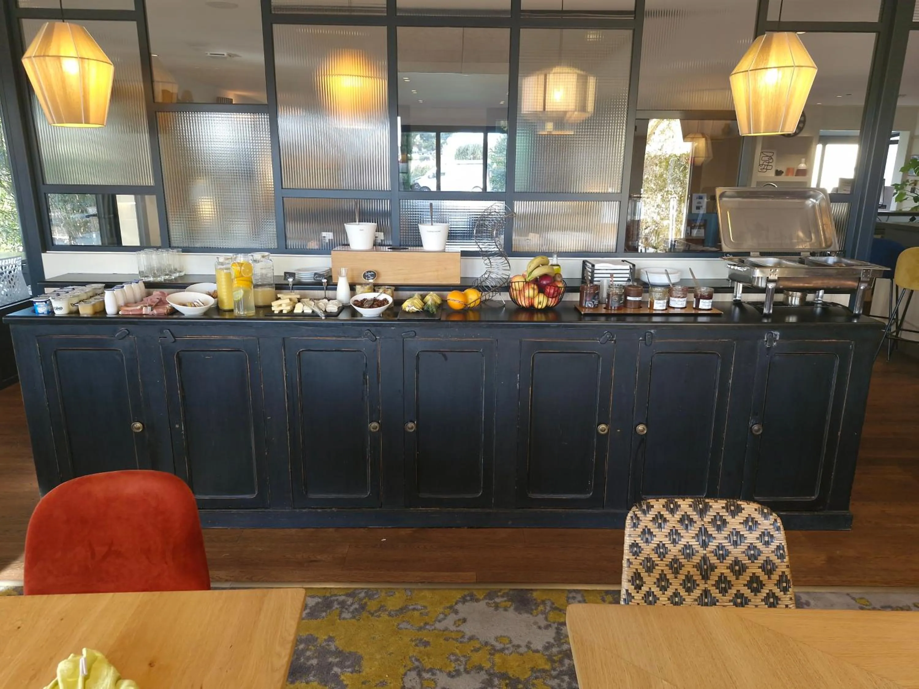 Buffet breakfast in Kyriad Carcassonne - Aéroport