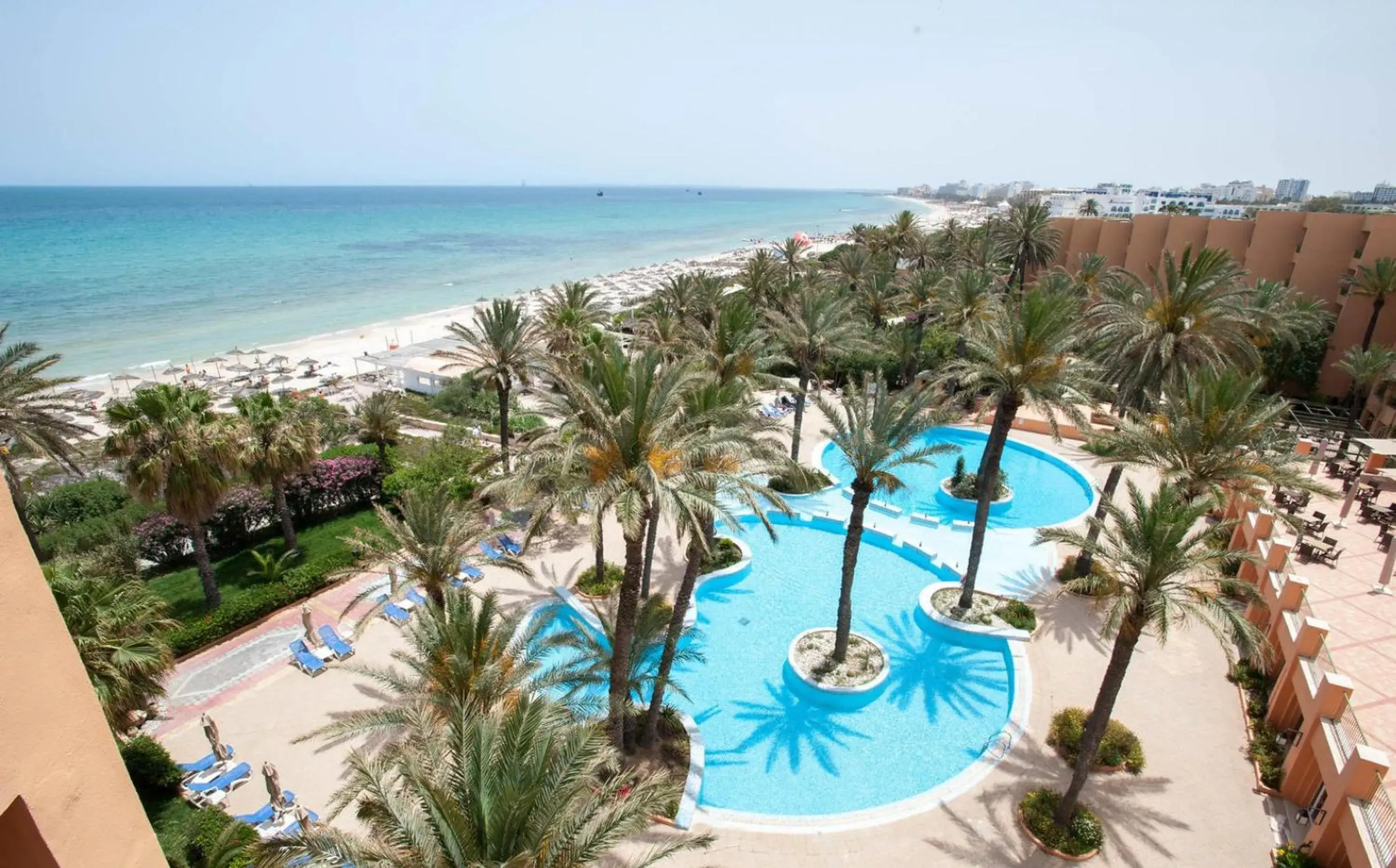 Bird's eye view in El Ksar Resort & Thalasso Bird's eye view in El Ksar Resort & Thalasso