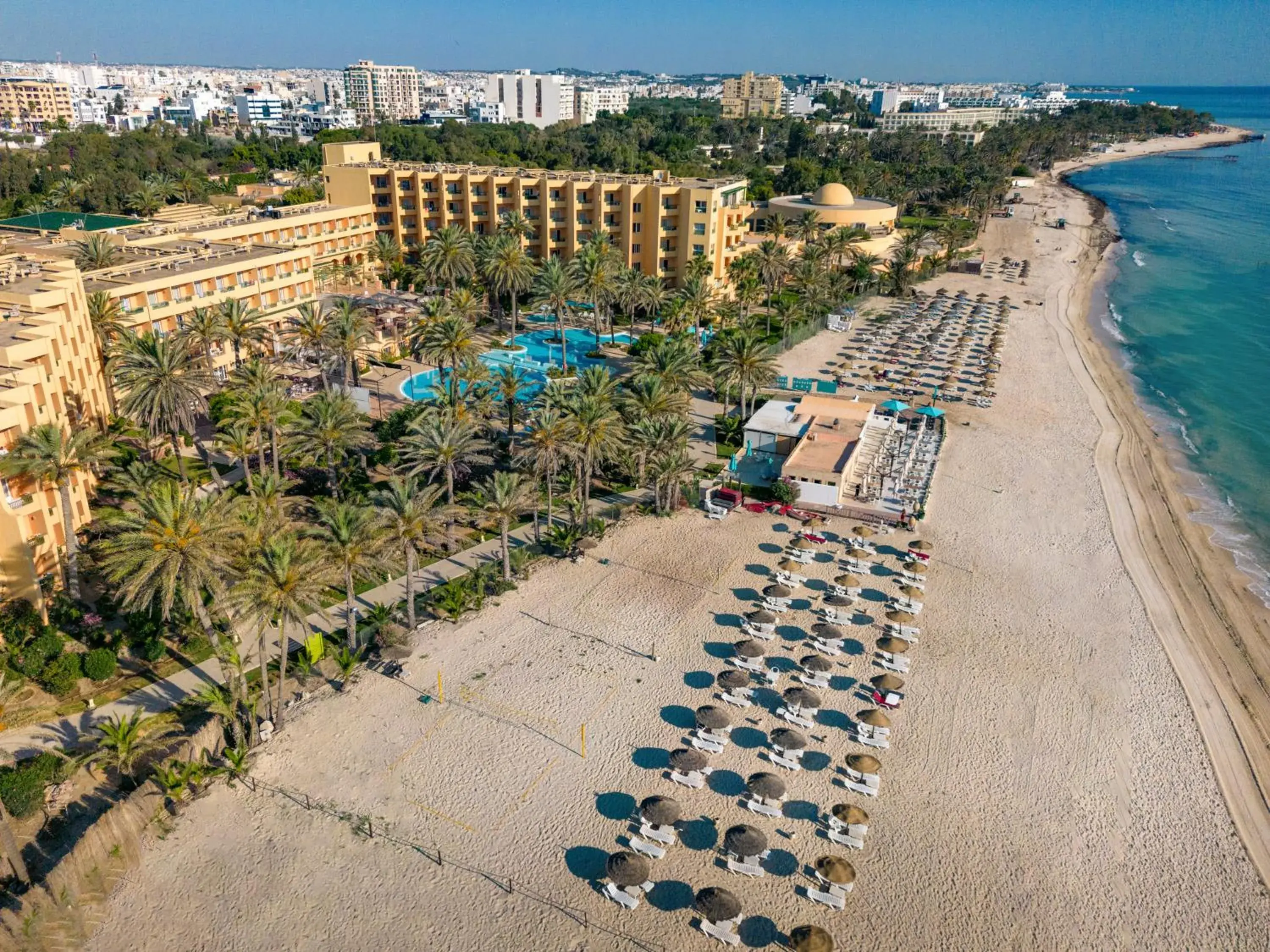 Bird's eye view in El Ksar Resort & Thalasso Bird's eye view in El Ksar Resort & Thalasso
