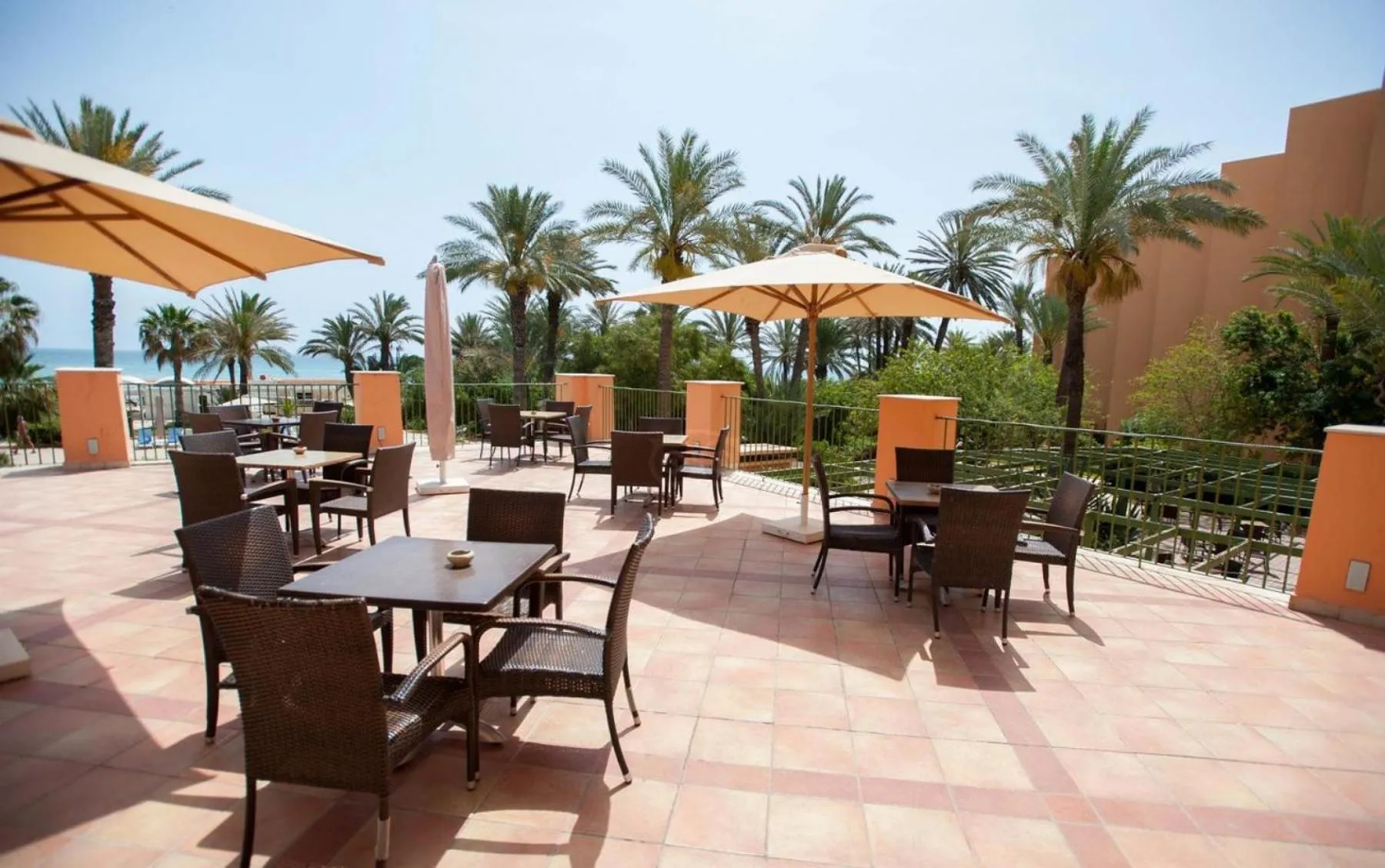 Patio in El Ksar Resort & Thalasso