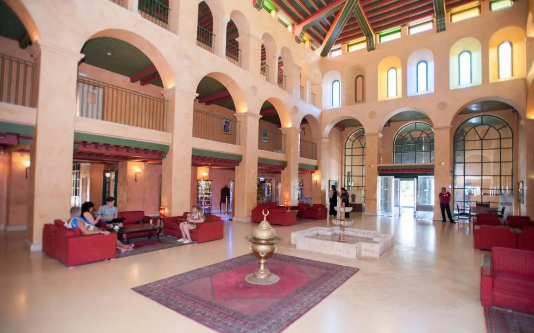 Lobby or reception in El Ksar Resort & Thalasso Lobby or reception in El Ksar Resort & Thalasso